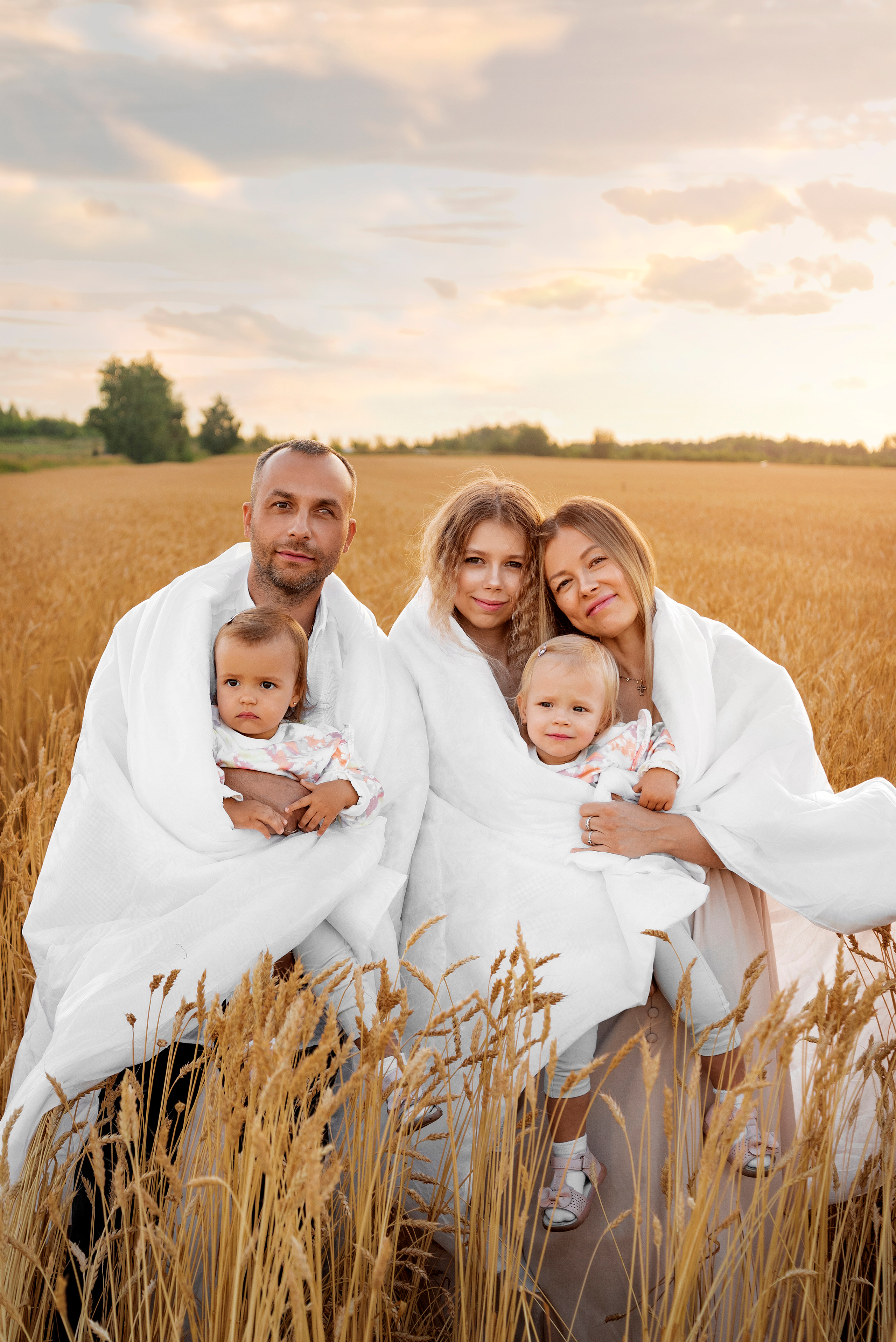 Пшеничное поле. Ирина Федорив, фотограф Москва