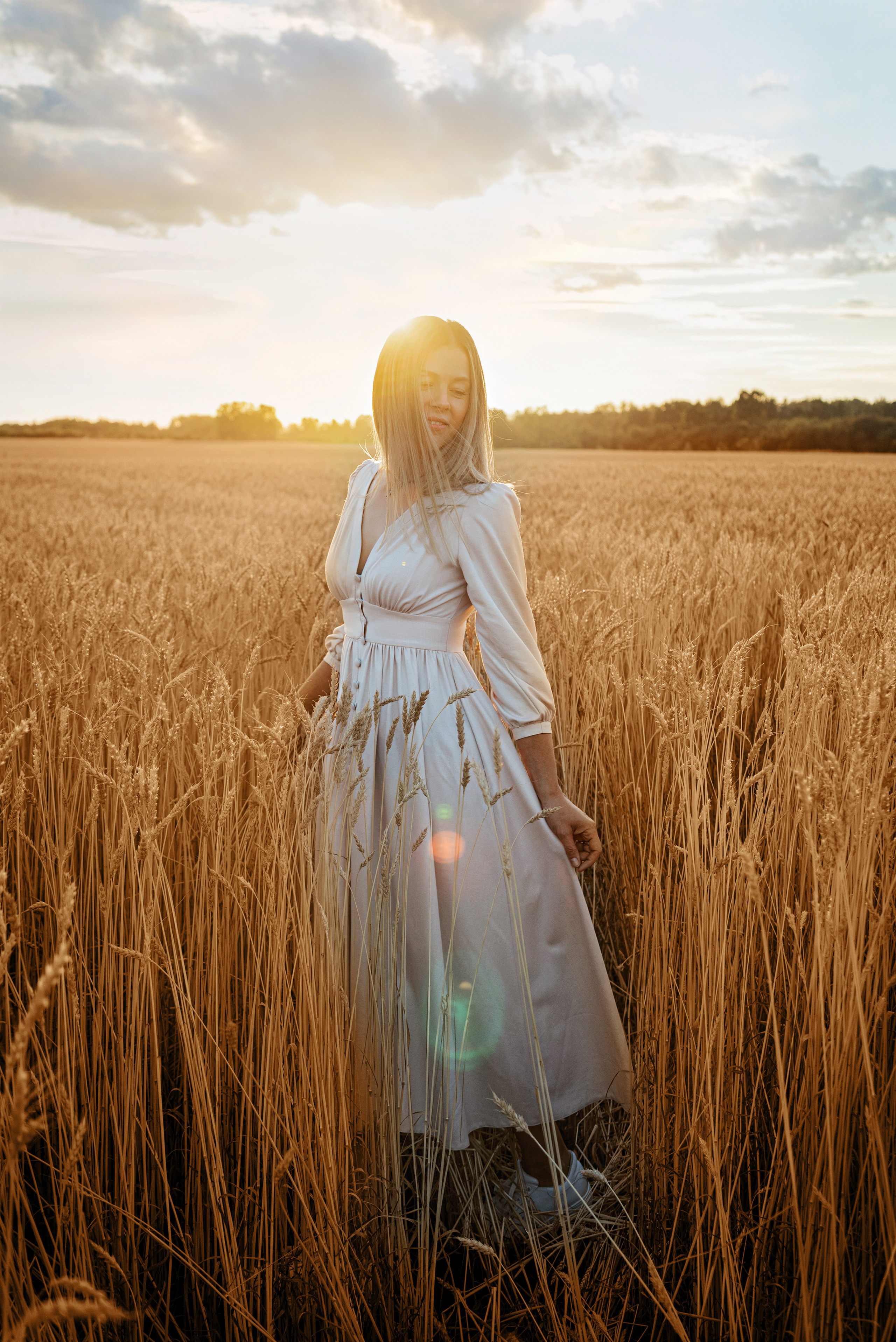 Пшеничное поле. Ирина Федорив, фотограф Москва