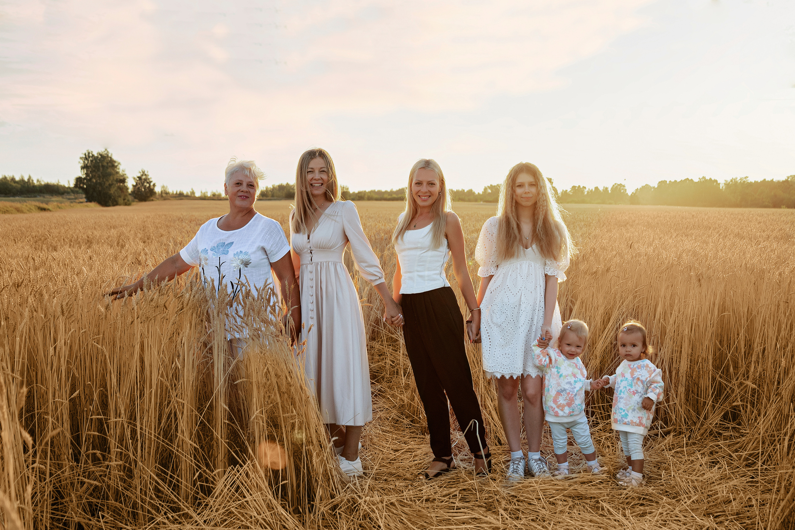 Пшеничное поле. Ирина Федорив, фотограф Москва