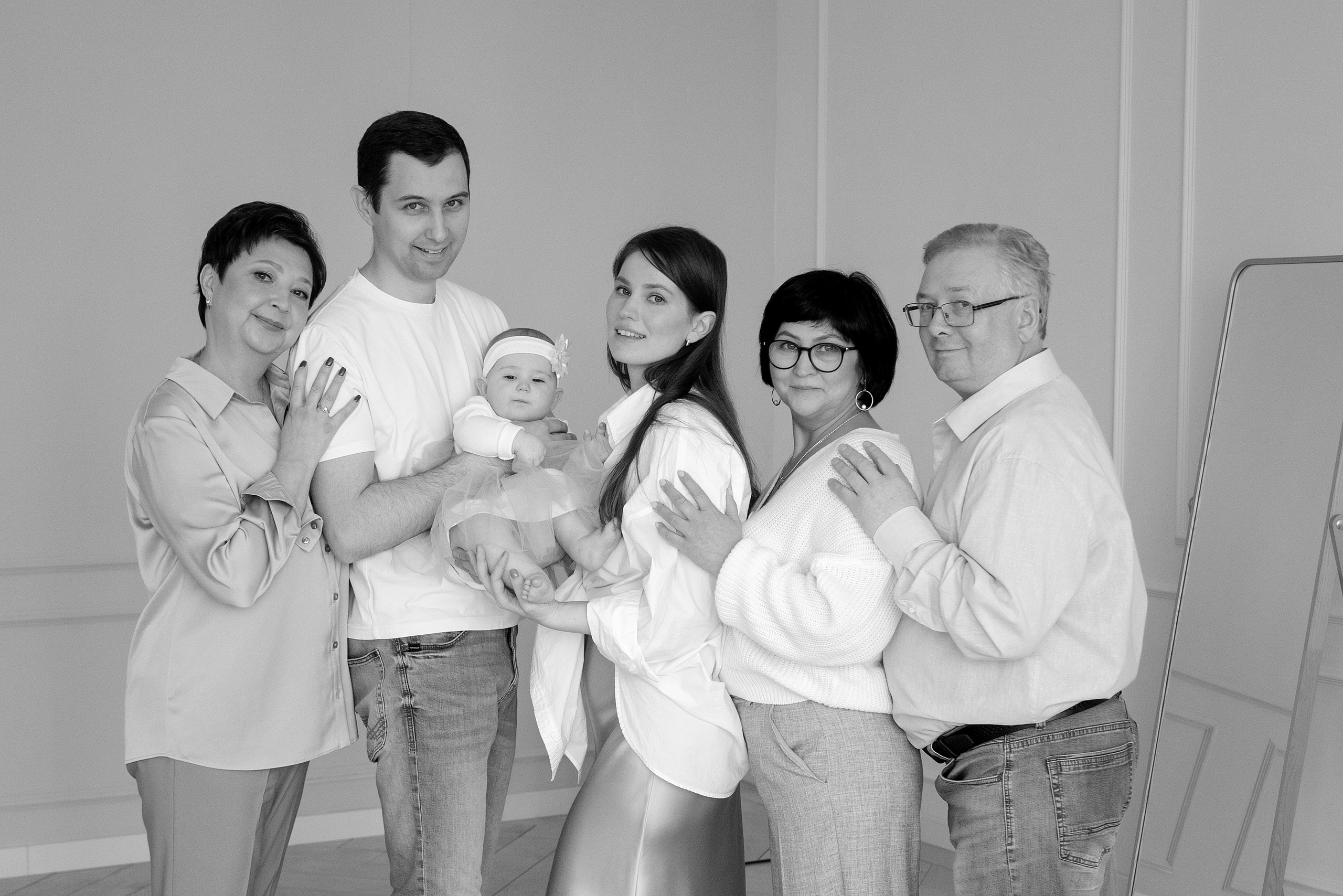 Мария и семья. Ирина Федорив, фотограф Москва