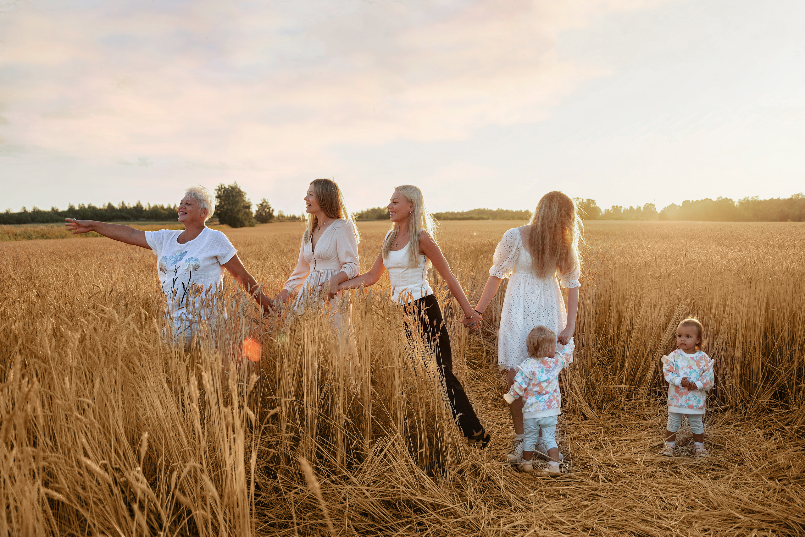 Пшеничное поле. Ирина Федорив, фотограф Москва