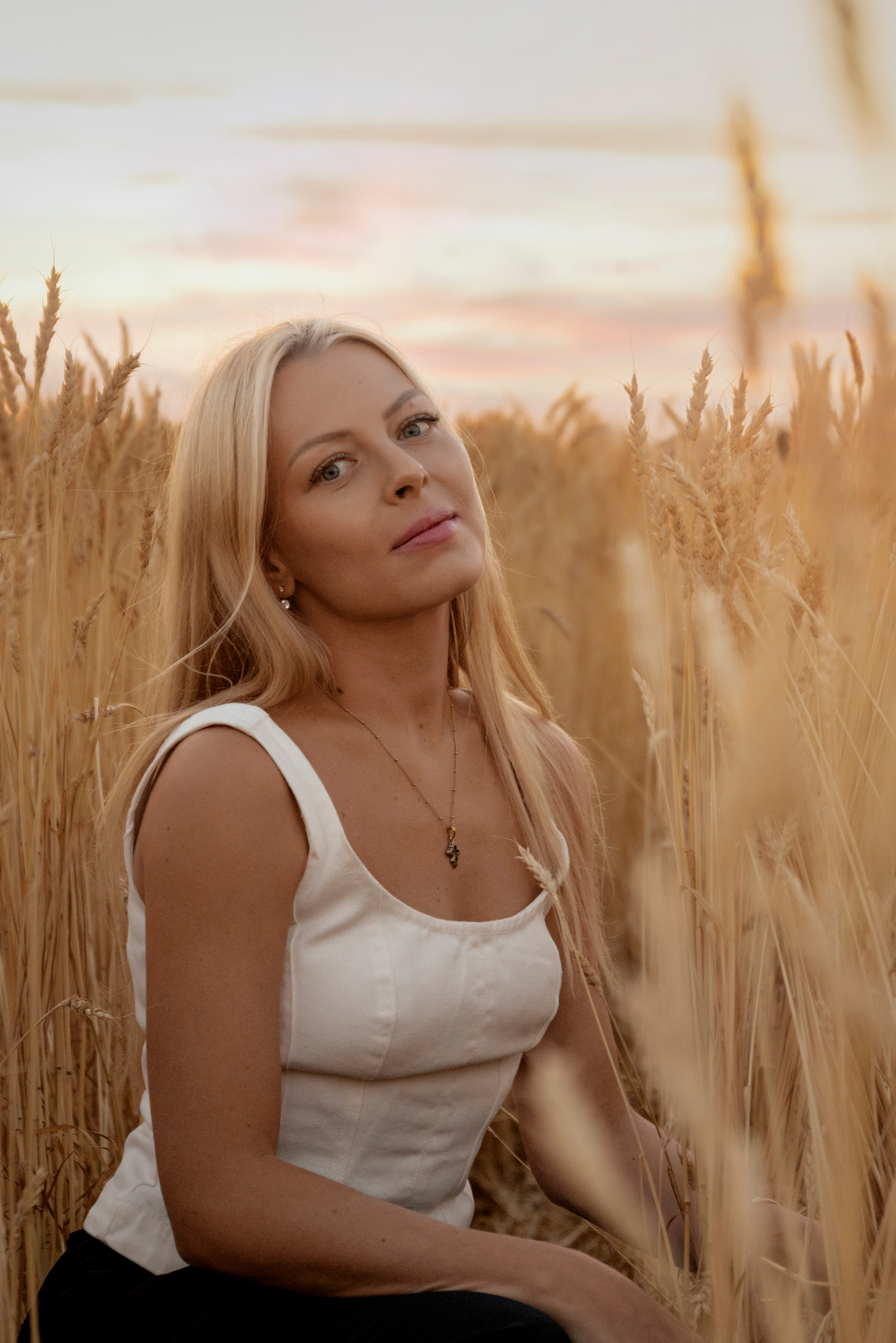 Пшеничное поле. Ирина Федорив, фотограф Москва