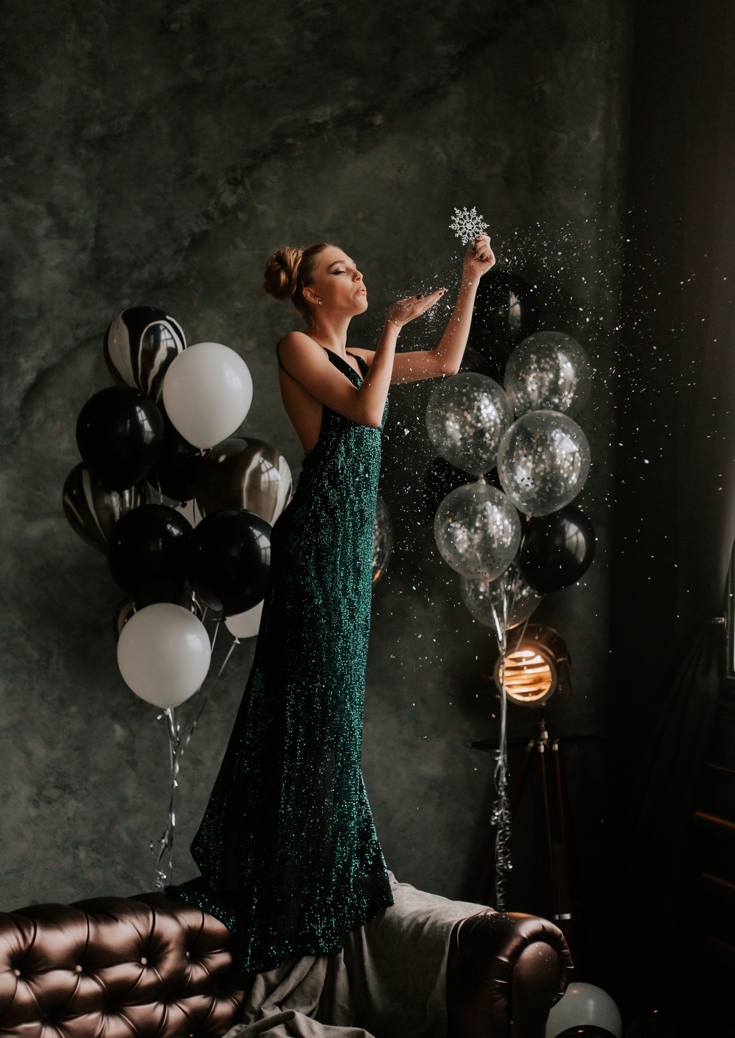 Новогодняя фотосесси «Серебро». Выпускные альбомы Натальи Бутко: Новороссийск, Анапа, Геленджик