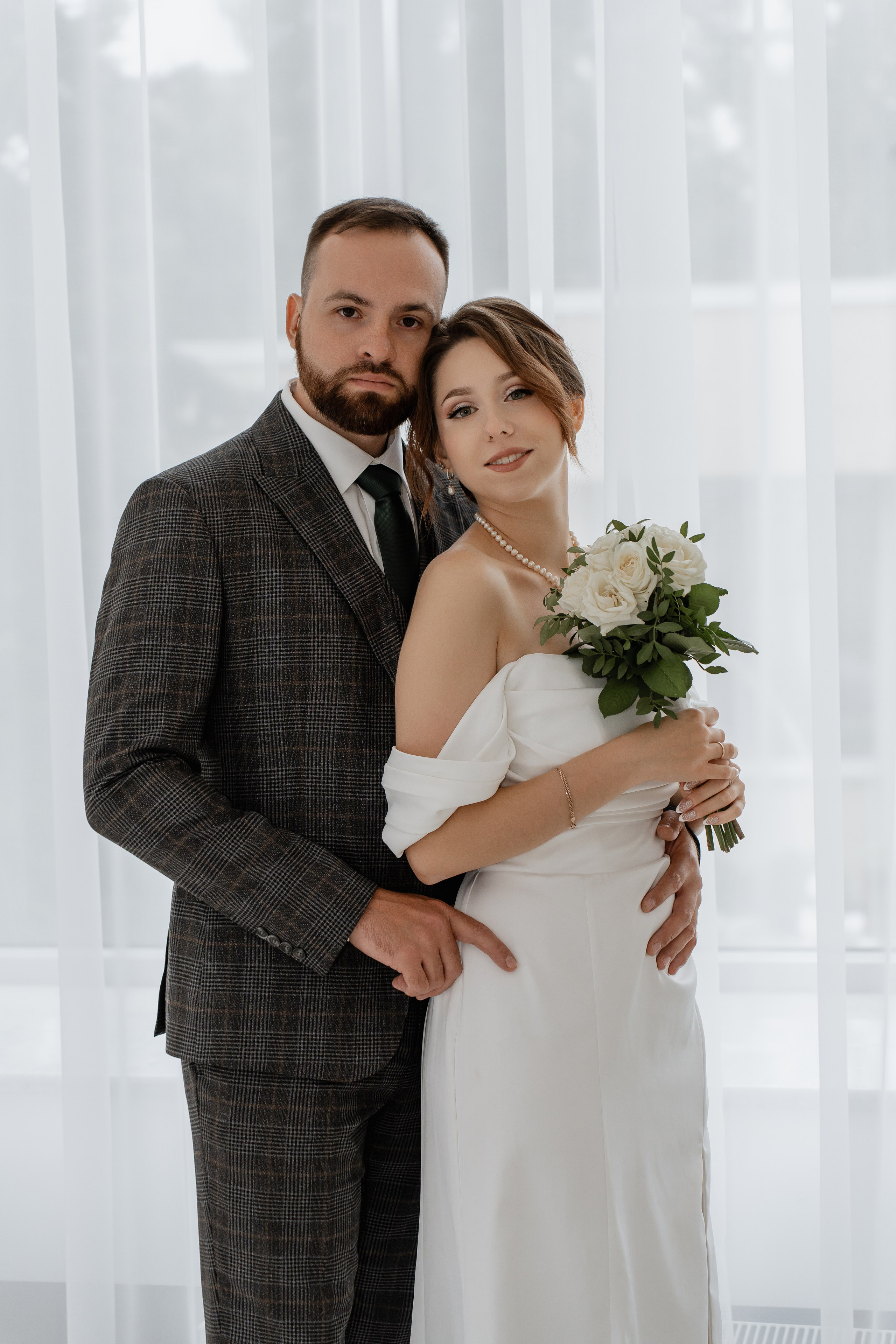 Андрей и Наталья_Дворец бракосочетания. Свадебный и семейный фотограф в Самаре Салахова Гулина