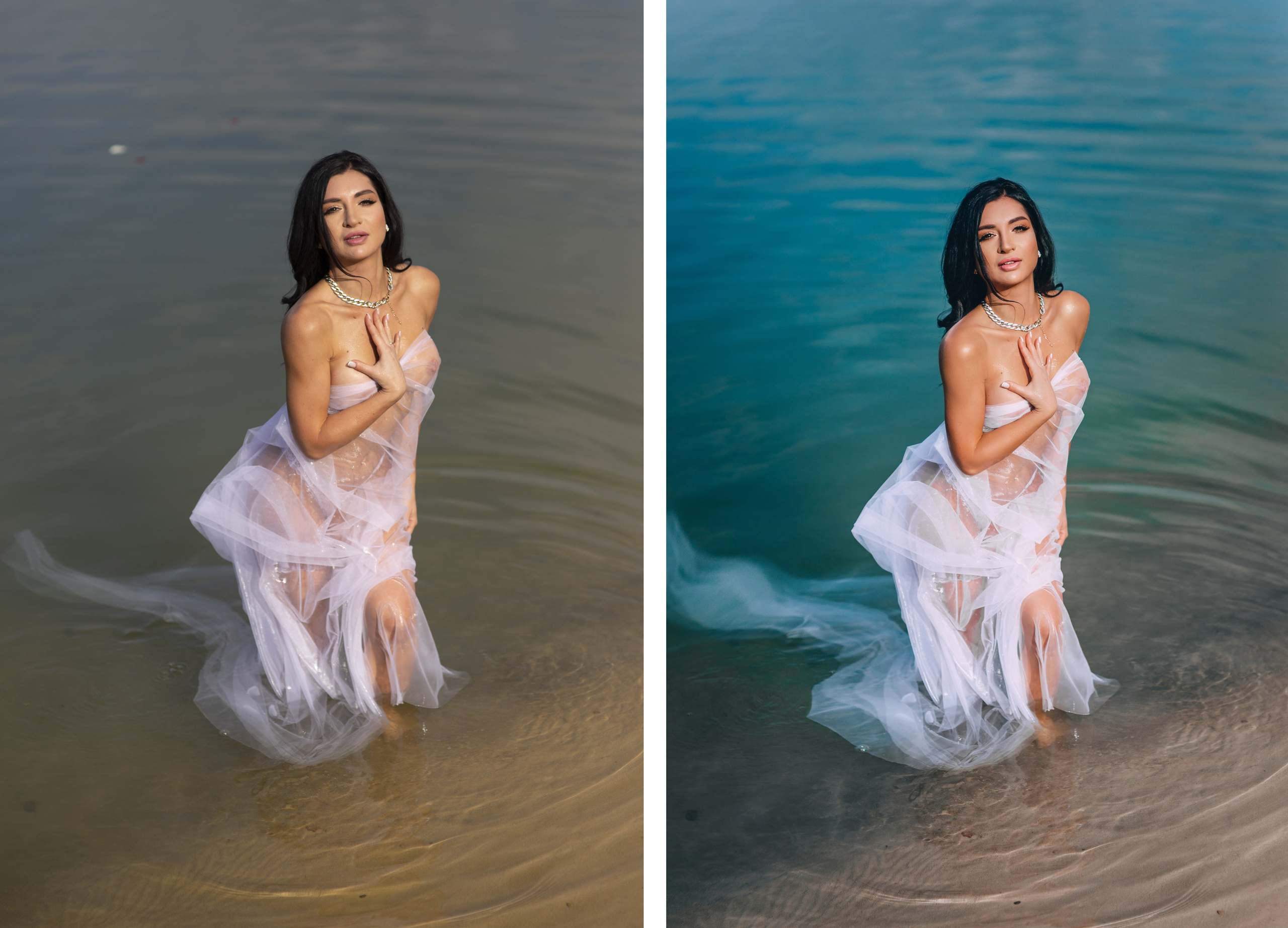 Ретушь до и после. Семейный и женский фотограф в Екатеринбурге Светлана Фиризен