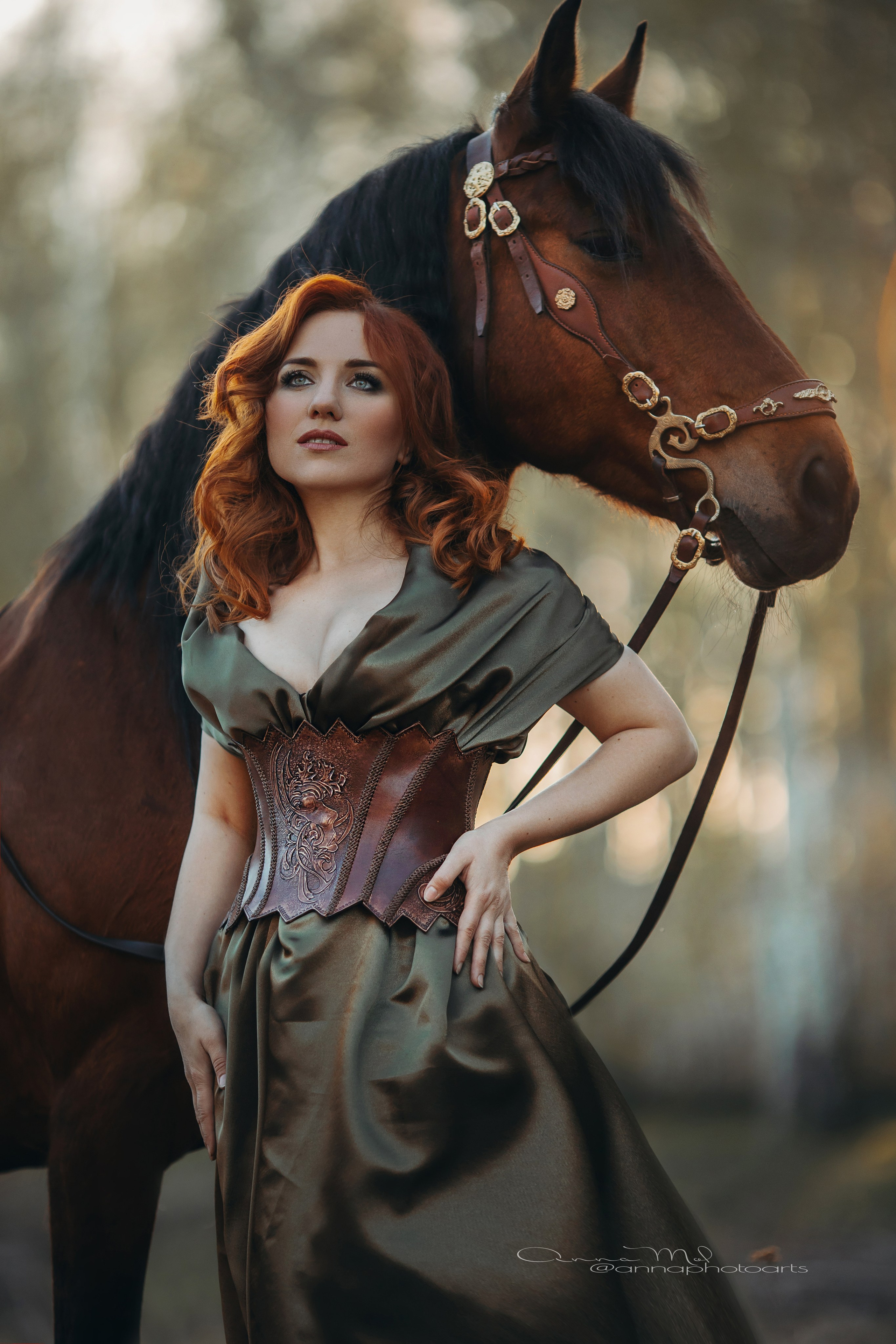 Яна и Талисман. Анна Молчанова конный фотограф в Тюмени | фотосессии с лошадьми Тюмень