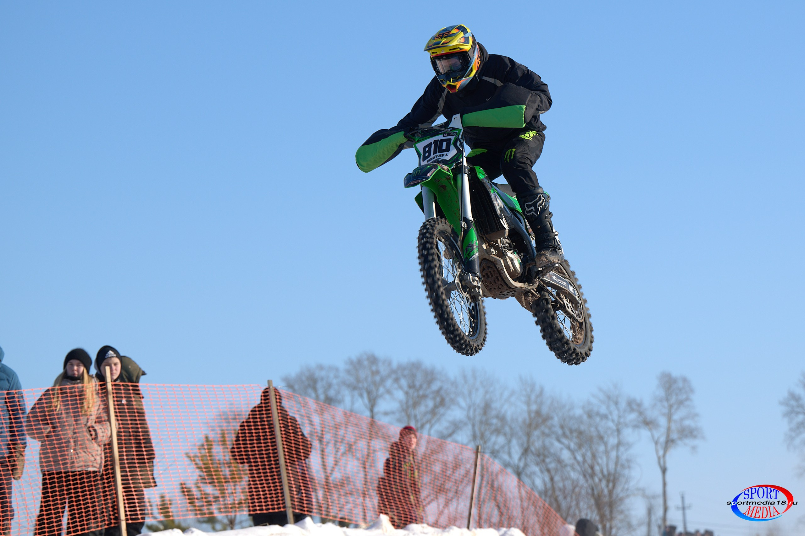 3 этап Кубка Удмуртской Республики по мотокроссу. Воткинск 23.02.2025. Спортивный репортажный фотограф в Ижевске Сергей Мерзляков