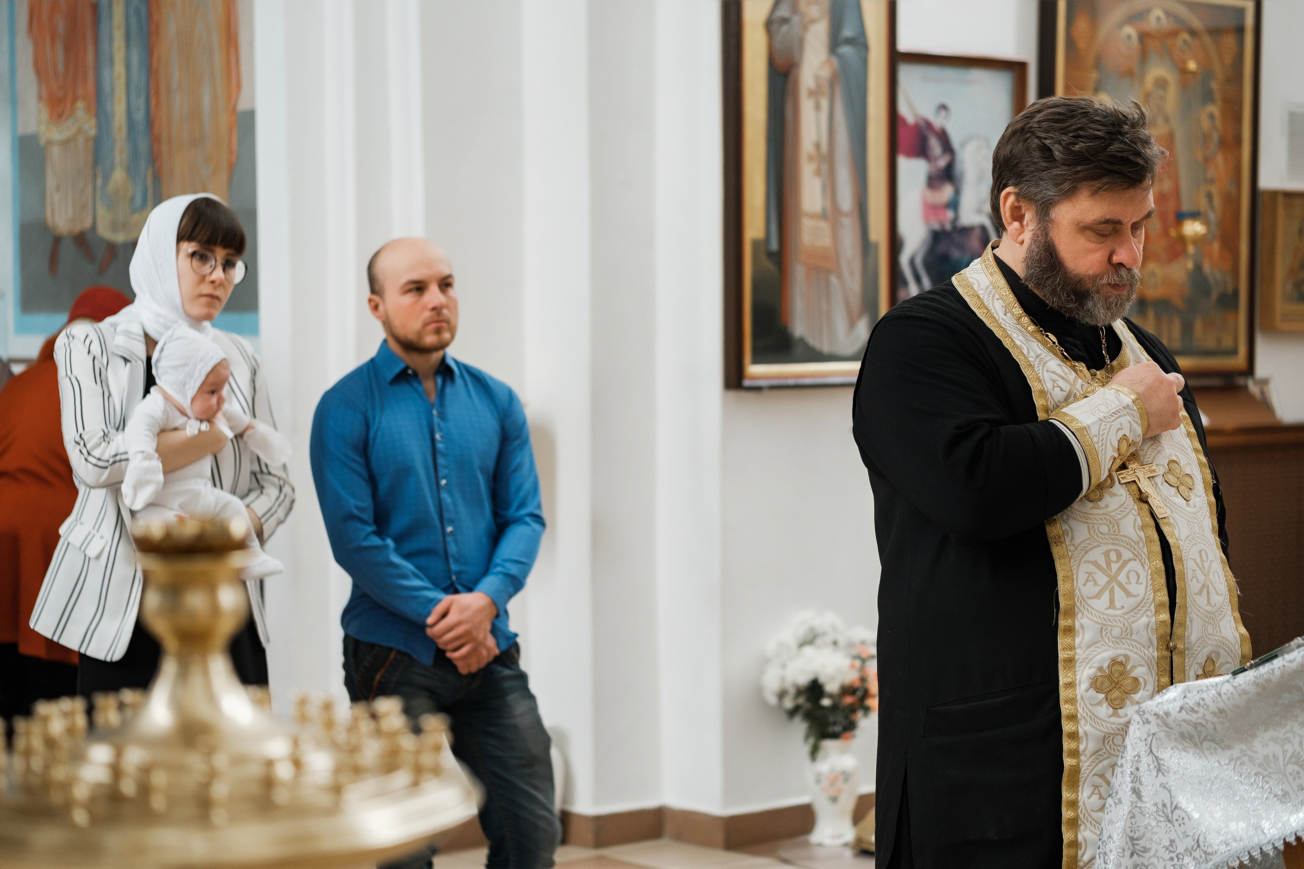 Крещение 15 марта 2023. Свадебный фотограф | репортаж | праздники | крещение