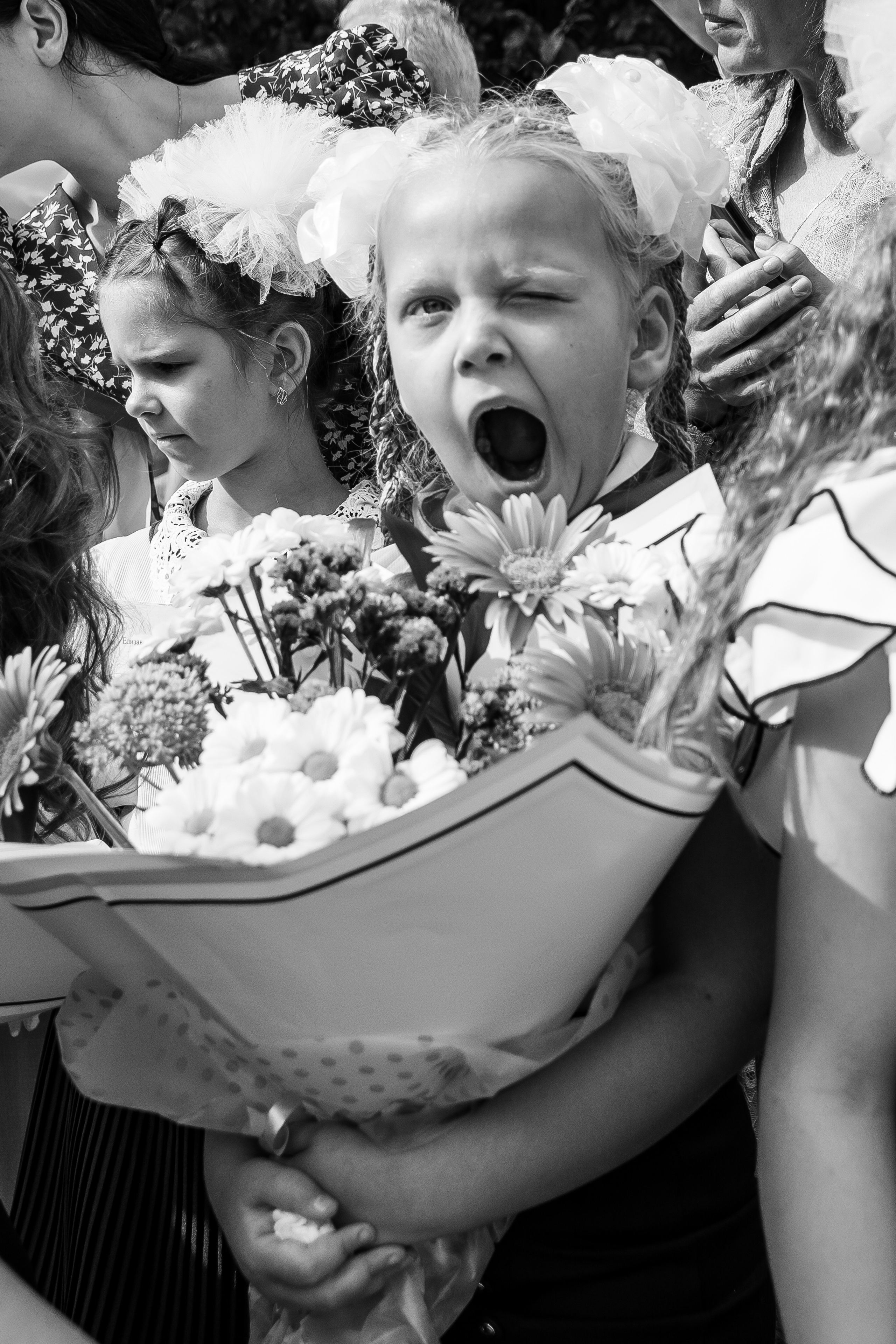 День знаний первоклашек, съемка на 1 сентября. Семейный и детский фотограф Кущ Наташа