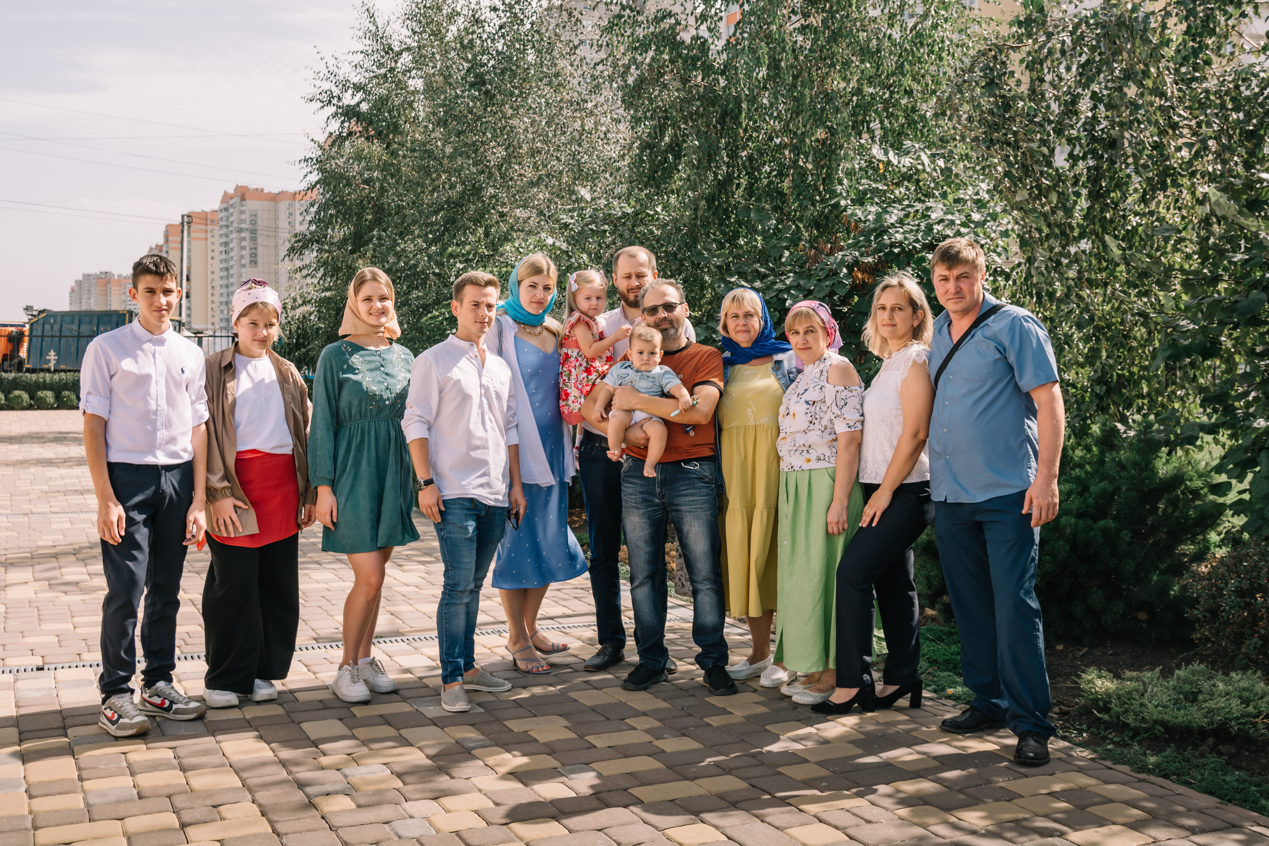 Крещение Ратмира. Семейный и детский фотограф Кущ Наташа