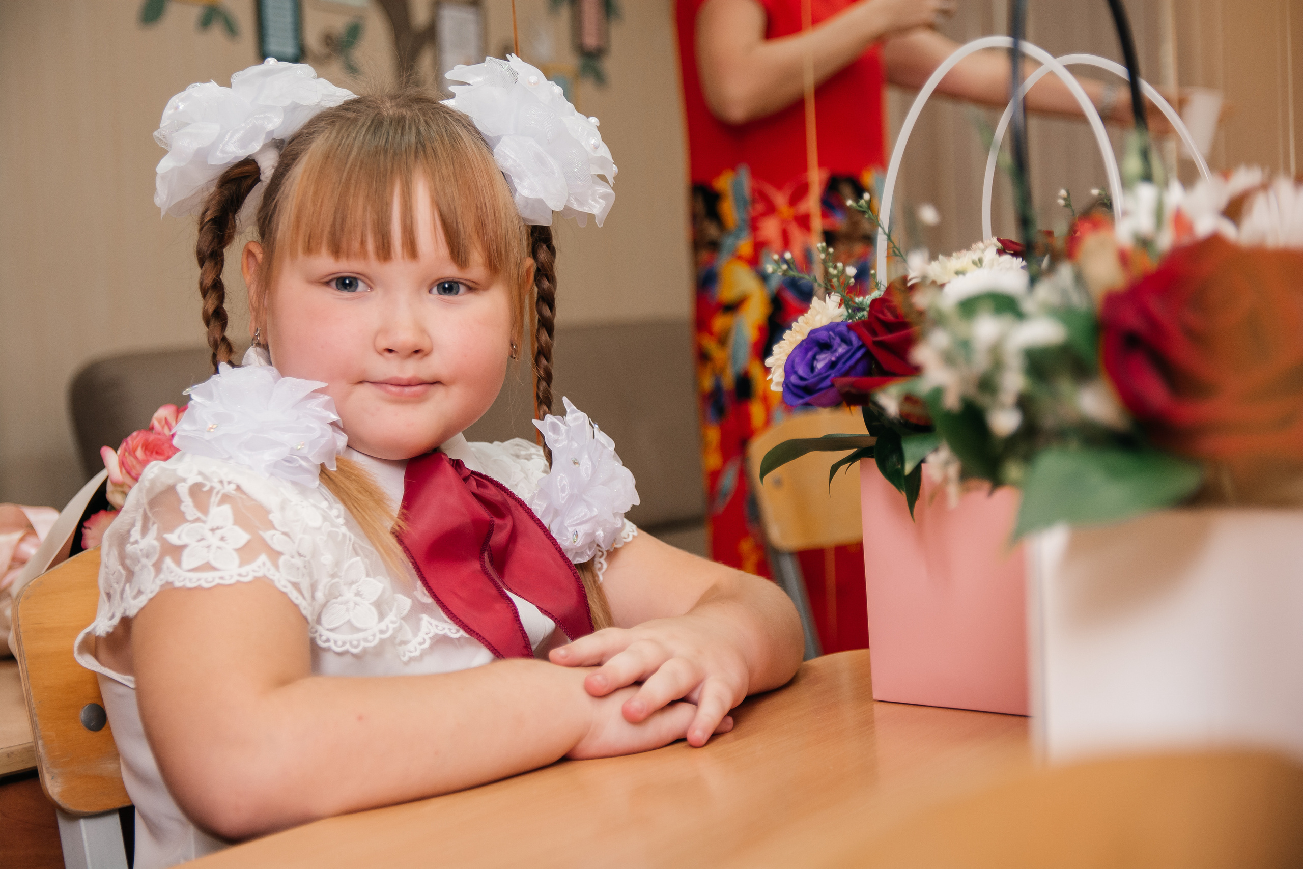 День знаний первоклашек, съемка на 1 сентября. Семейный и детский фотограф Кущ Наташа