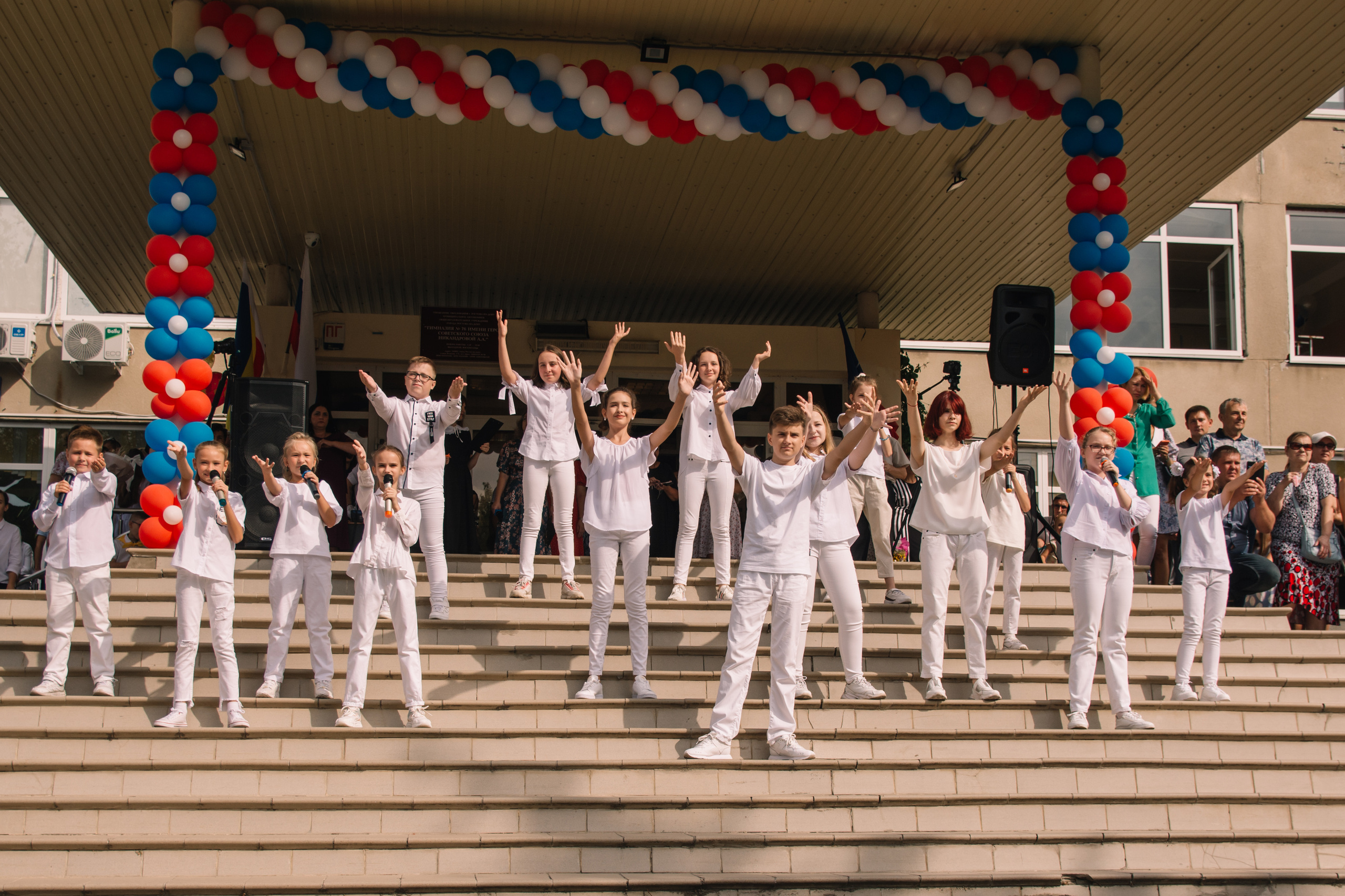 День знаний первоклашек, съемка на 1 сентября. Семейный и детский фотограф Кущ Наташа