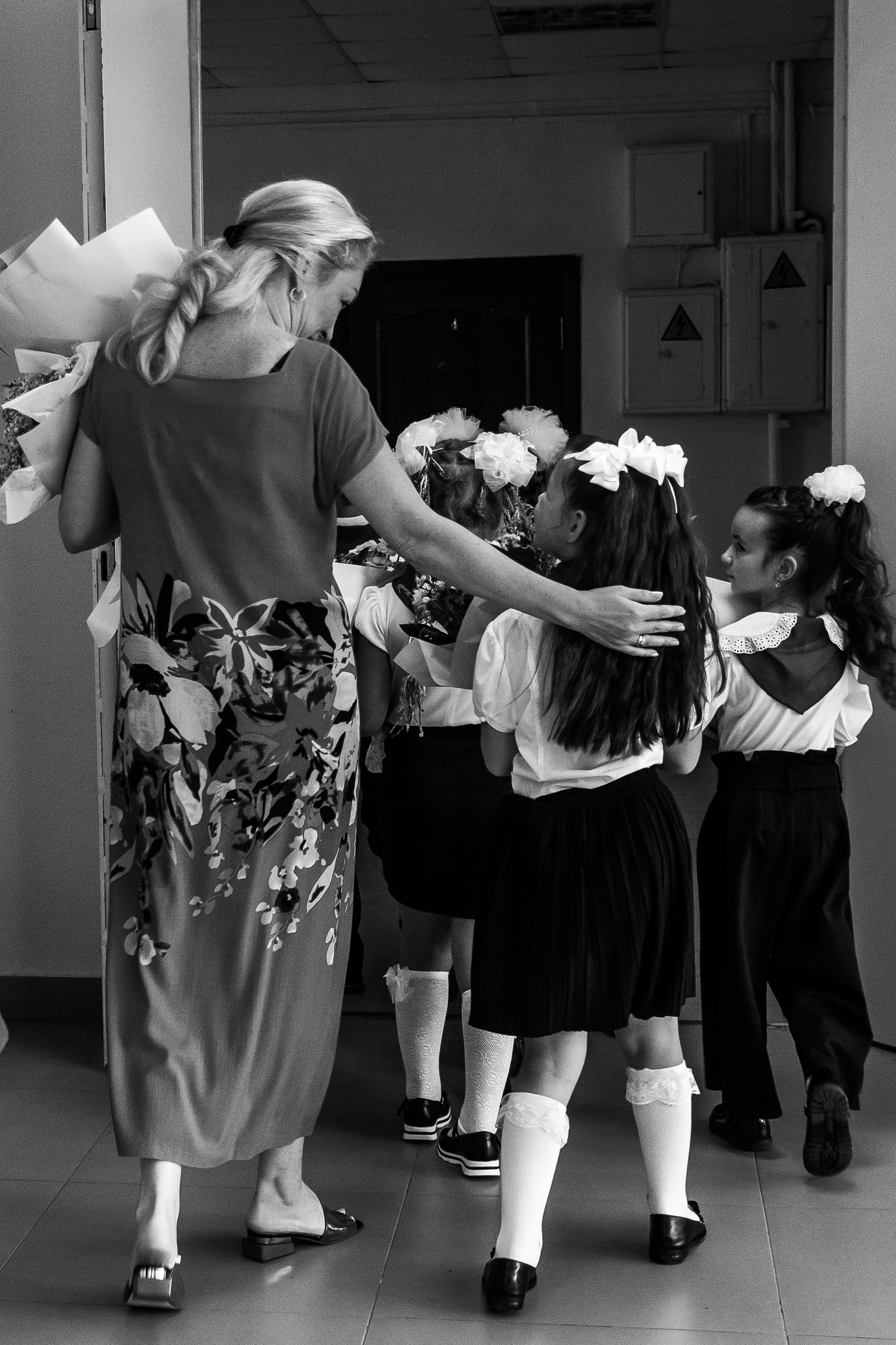 День знаний первоклашек, съемка на 1 сентября. Семейный и детский фотограф Кущ Наташа