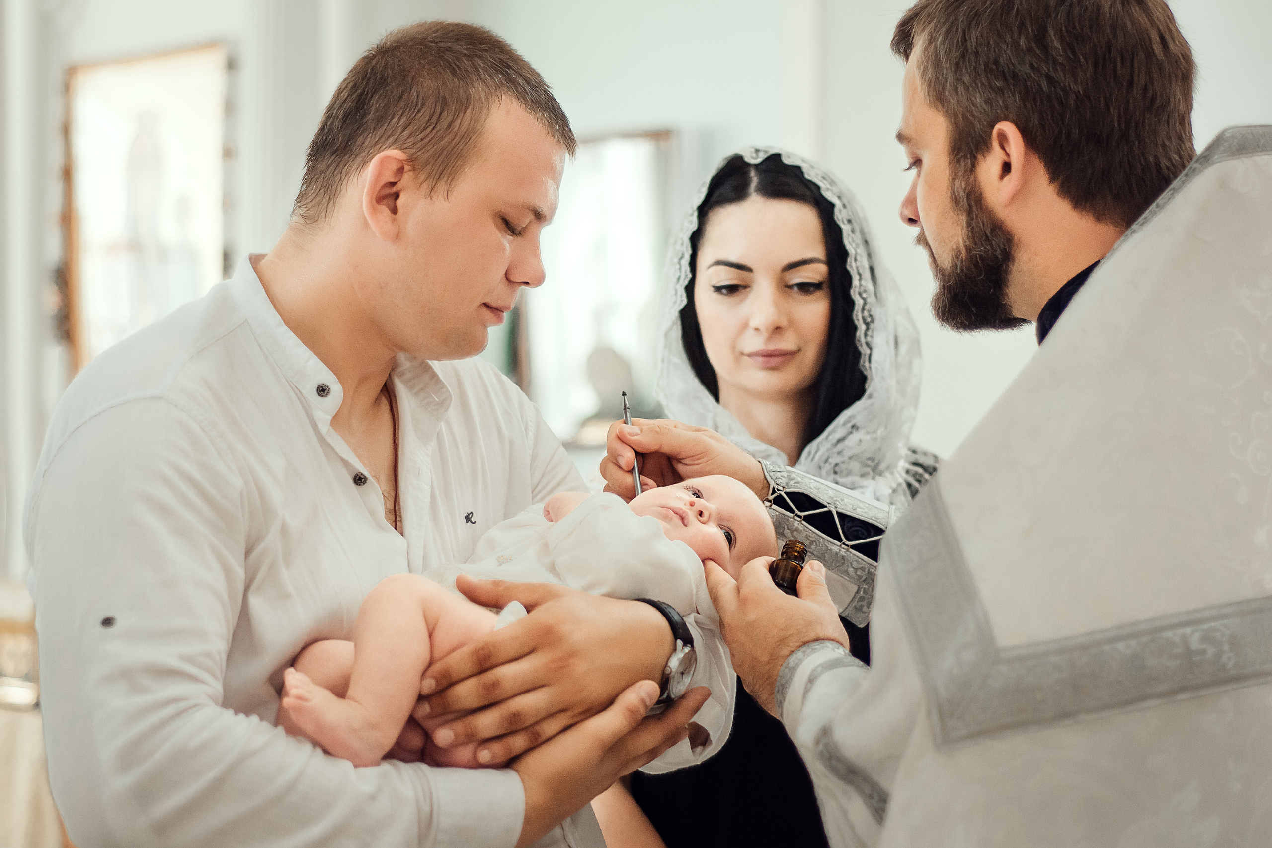 Крещение Дмитрия. Семейный и детский фотограф Кущ Наташа