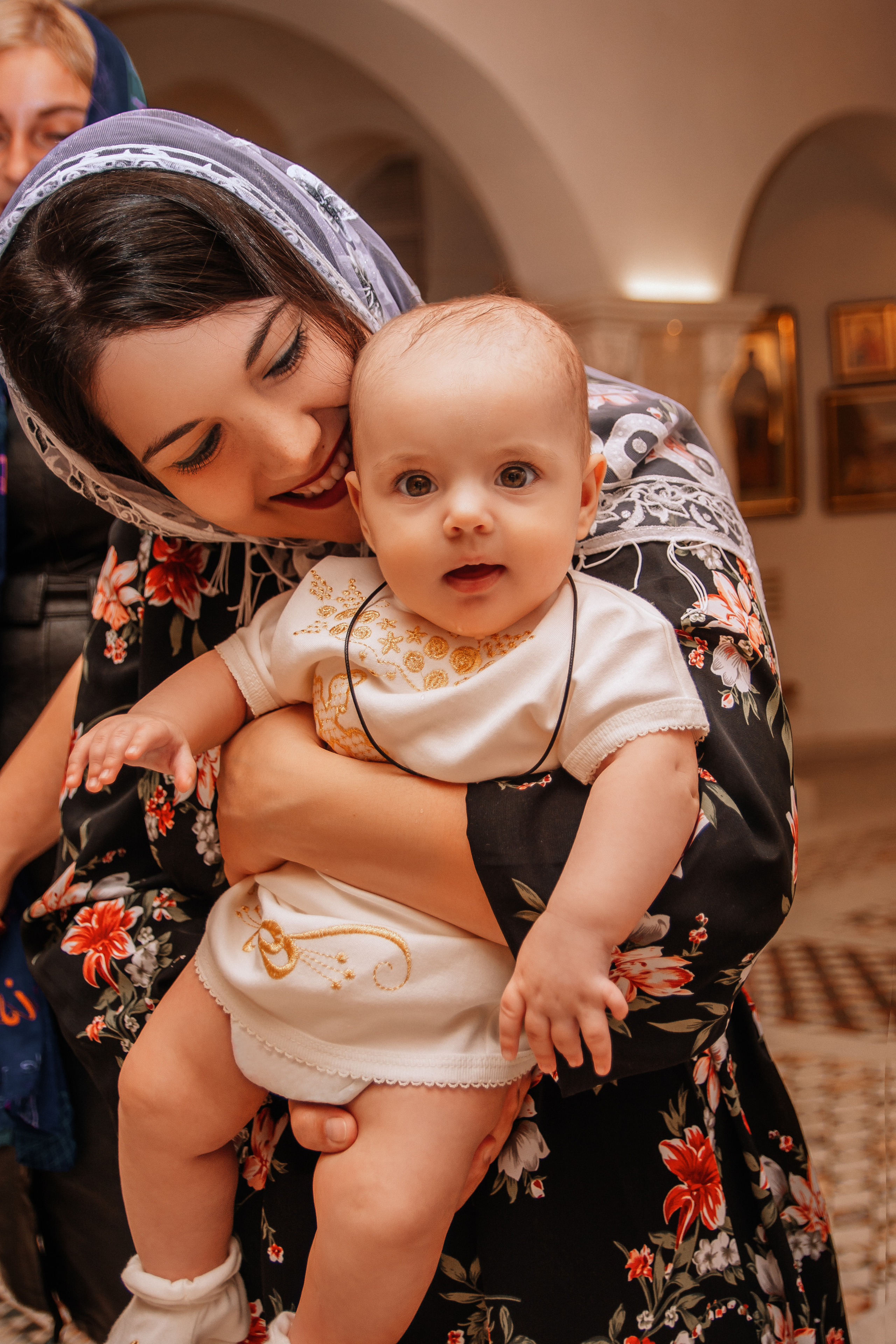 Съемка крещения Варвары. Семейный и детский фотограф Кущ Наташа