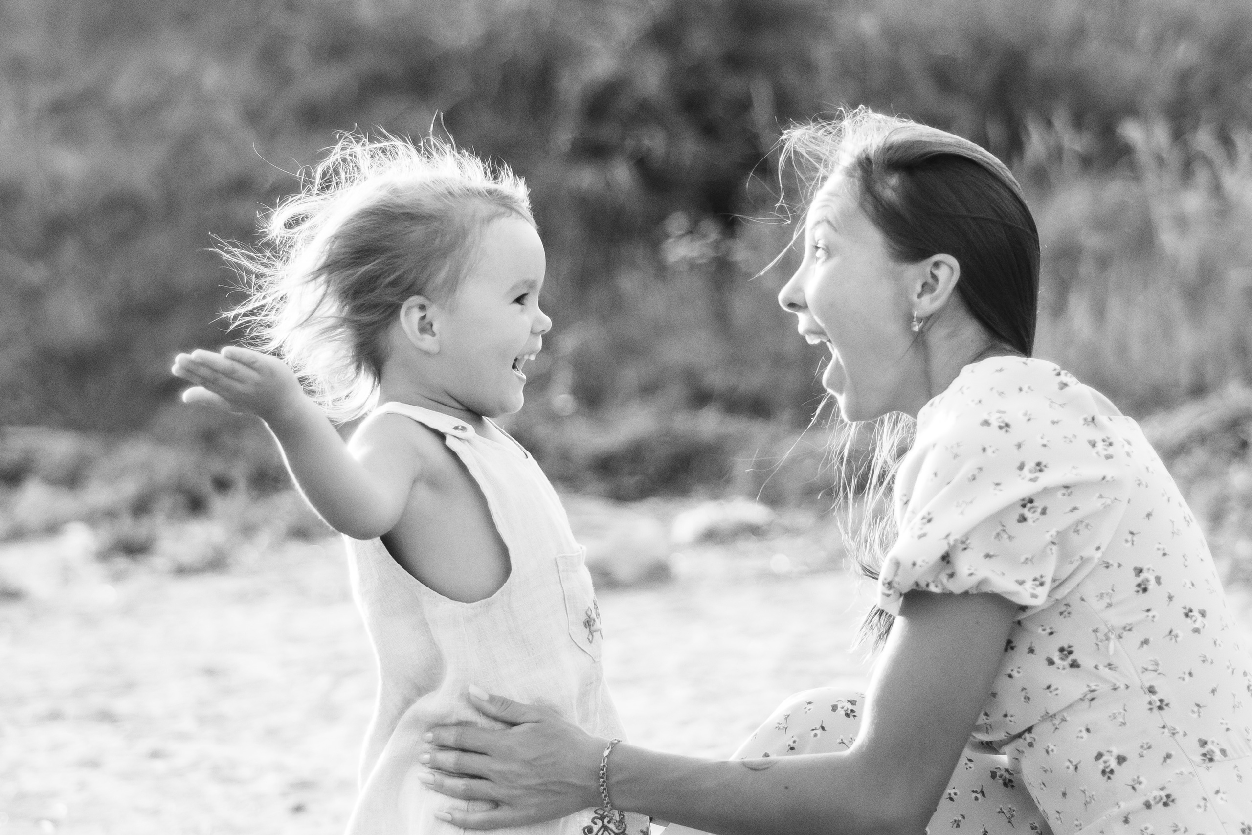 Фотосессия в Мержаново, Вика и Кира. Семейный и детский фотограф Кущ Наташа