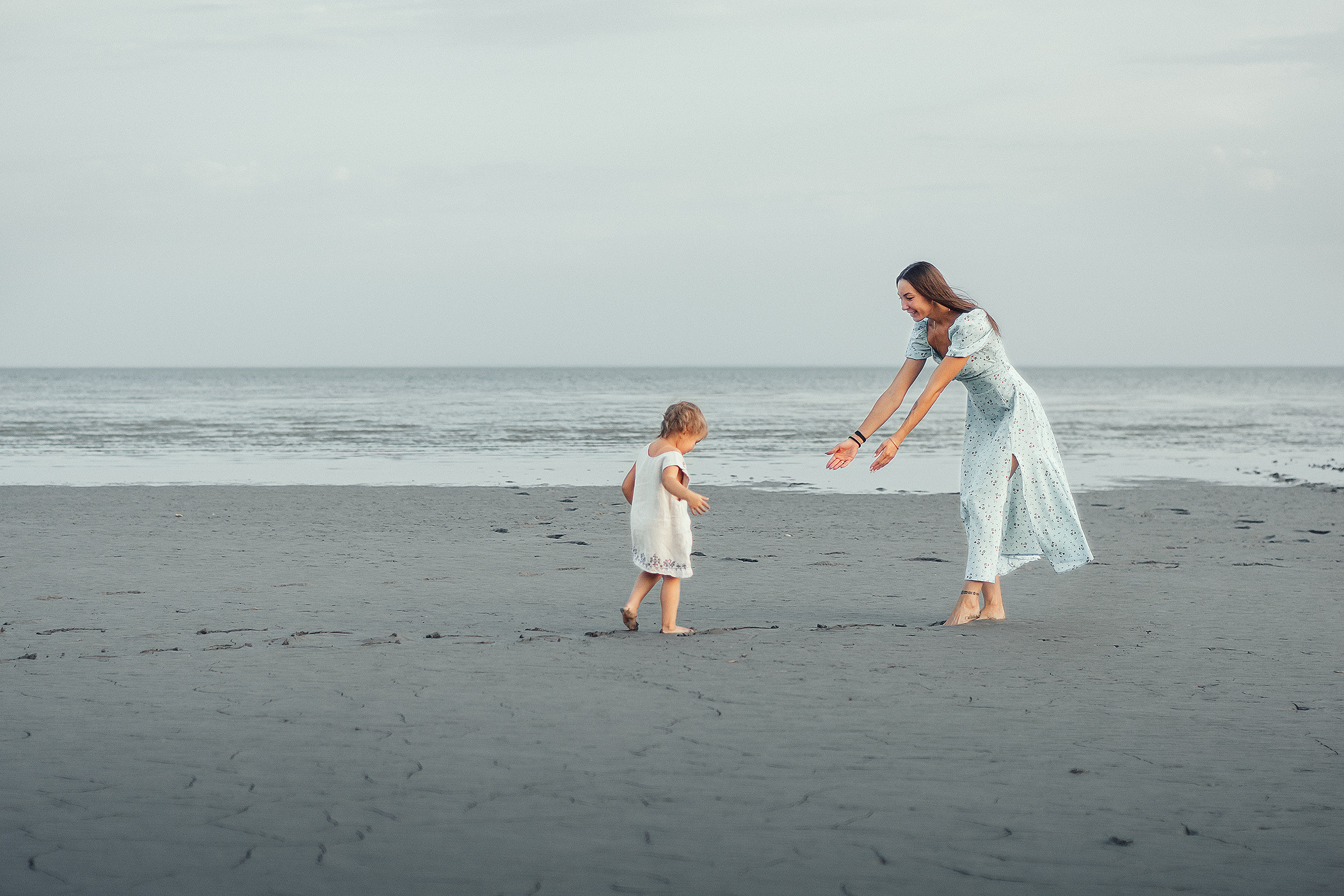 Фотосессия в Мержаново, Вика и Кира. Семейный и детский фотограф Кущ Наташа