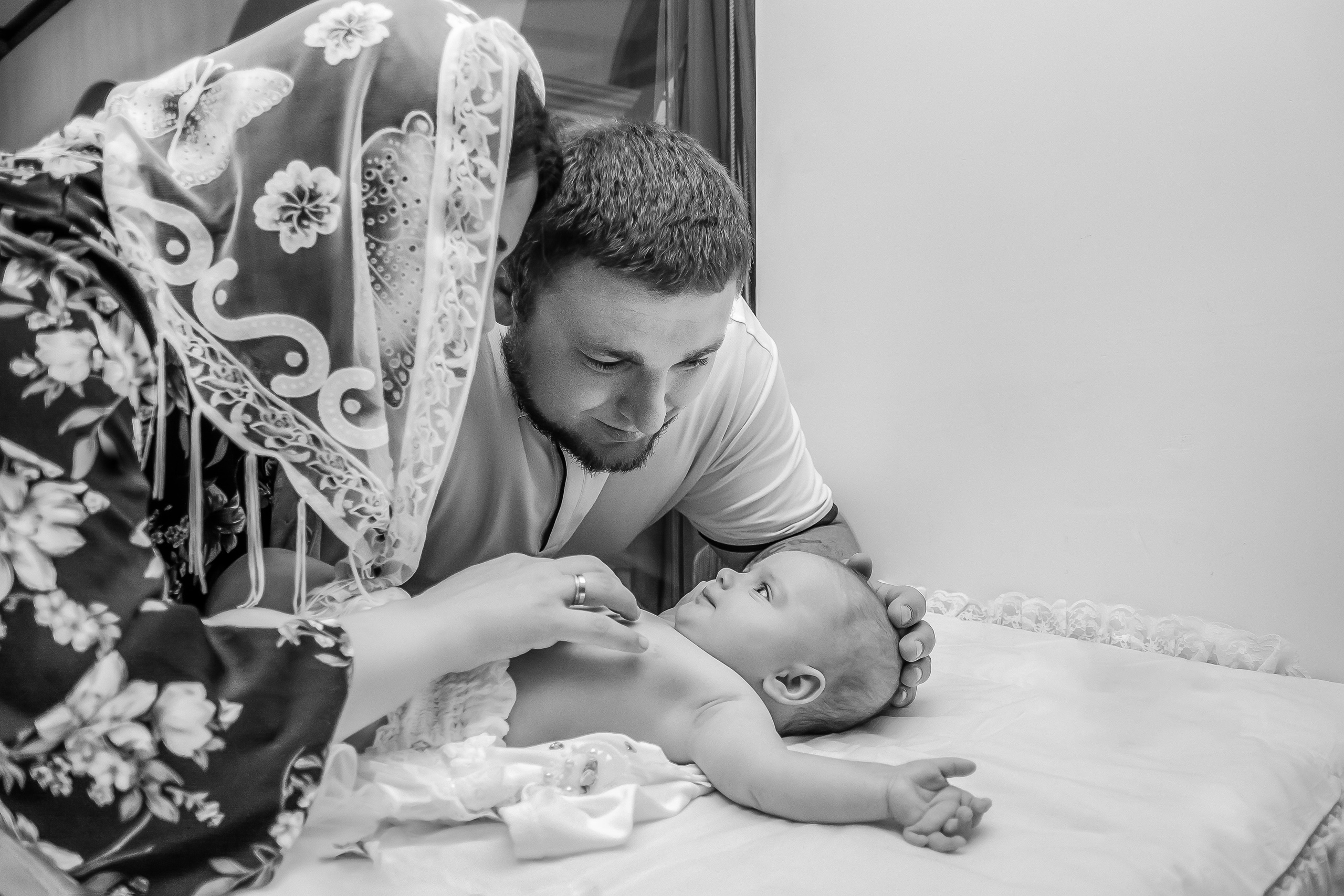 Съемка крещения Варвары. Семейный и детский фотограф Кущ Наташа