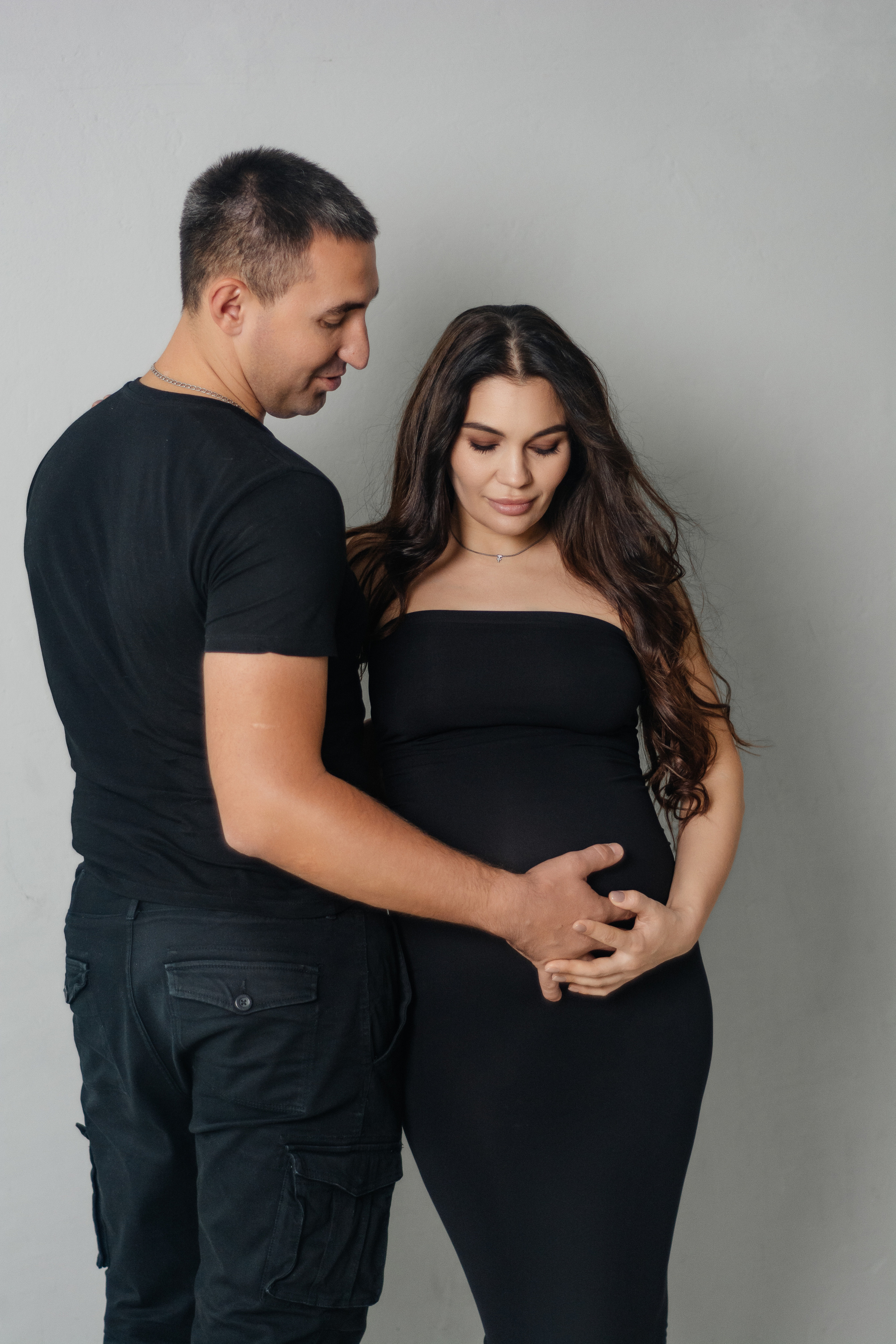 Беременность Катя с семьей. Семейный и детский фотограф Кущ Наташа