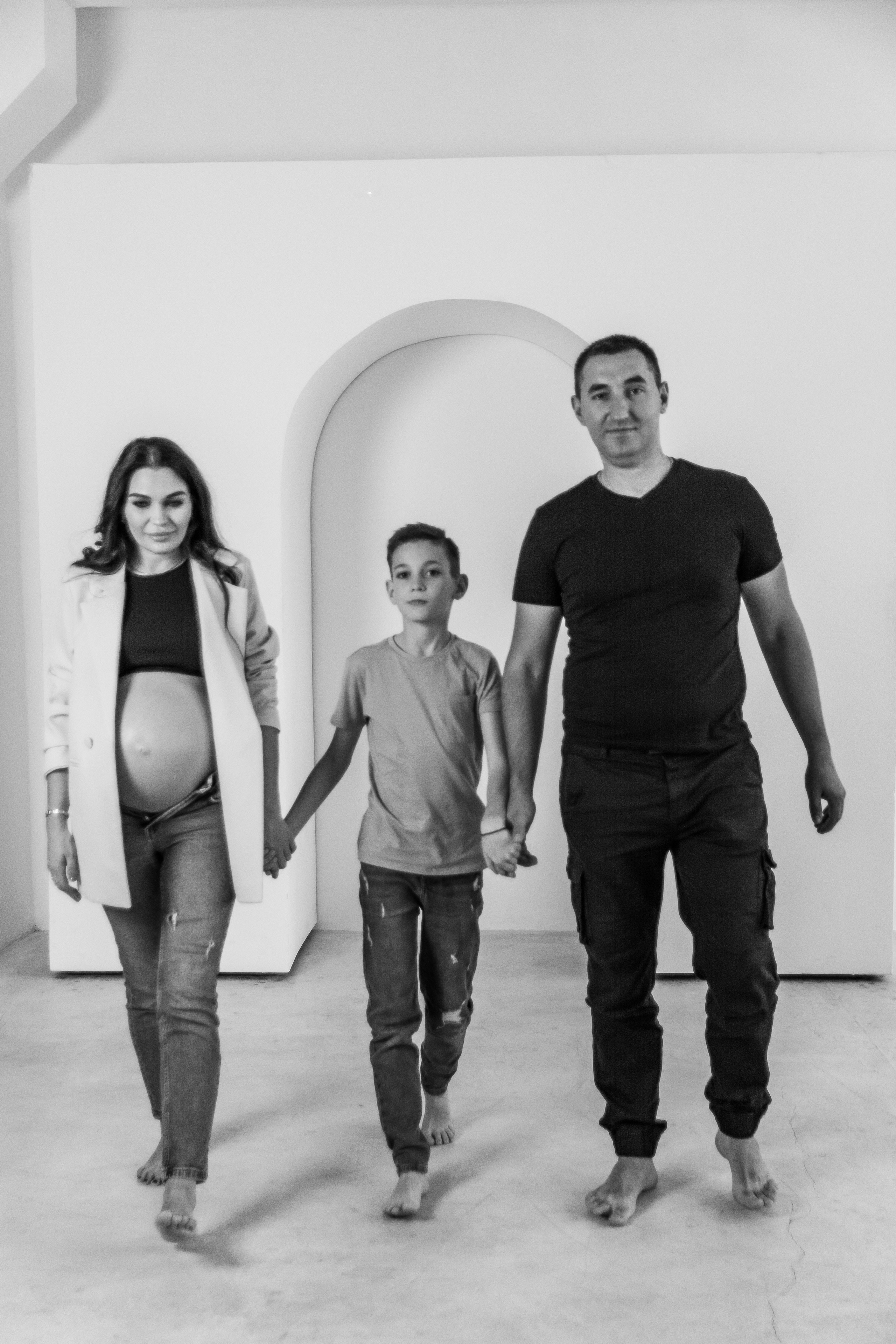 Беременность Катя с семьей. Семейный и детский фотограф Кущ Наташа