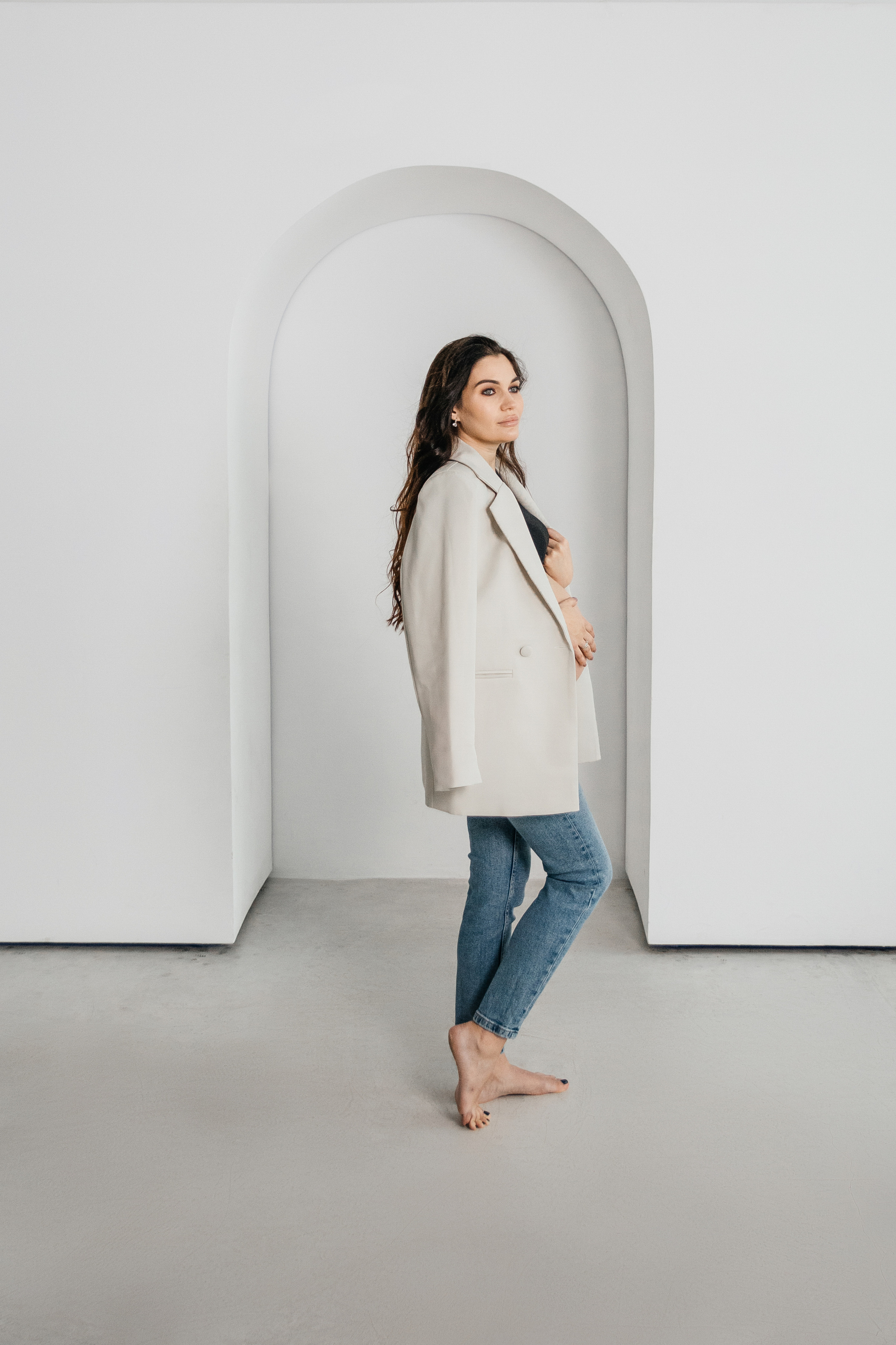 Беременность Катя с семьей. Семейный и детский фотограф Кущ Наташа