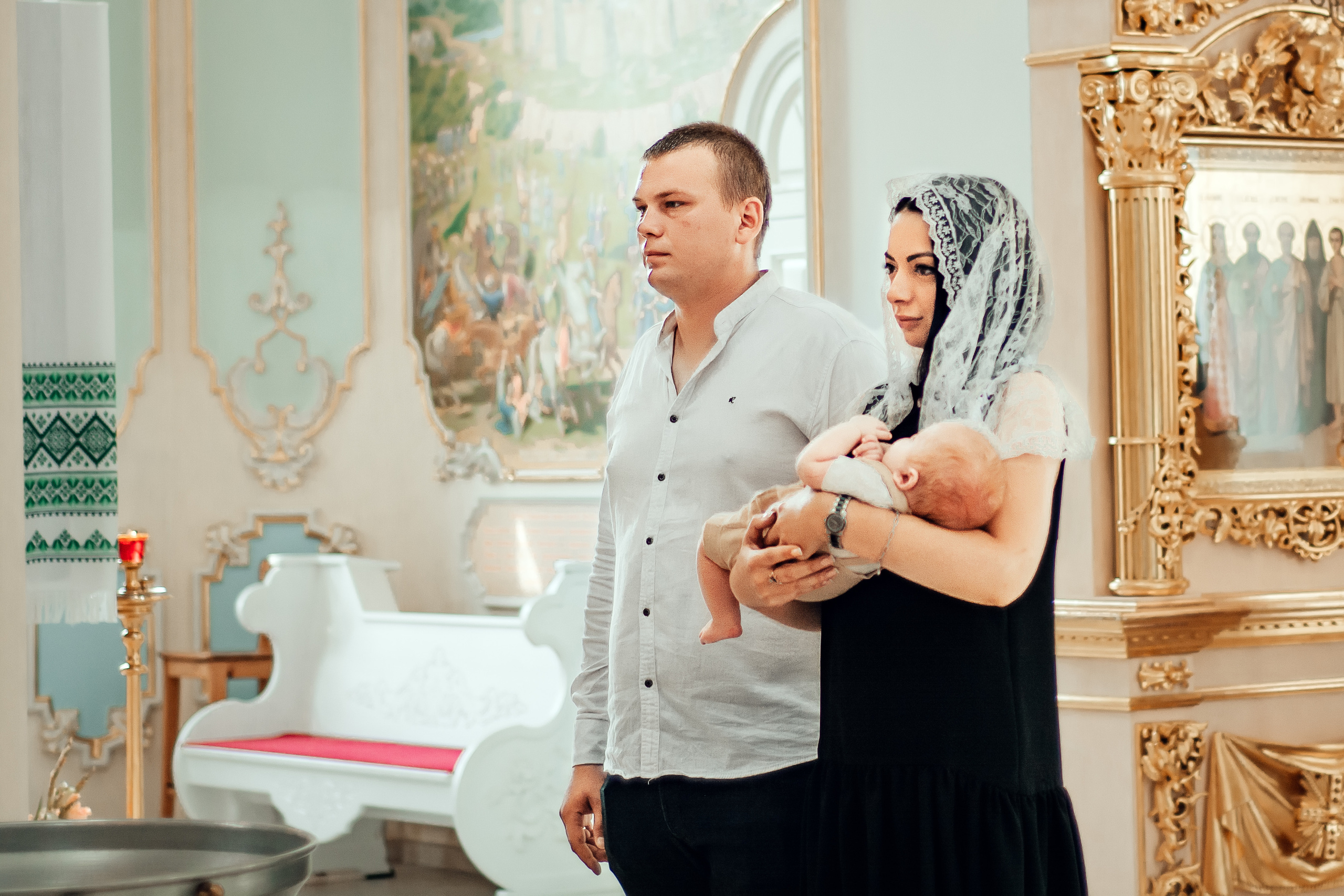 Крещение Дмитрия. Семейный и детский фотограф Кущ Наташа