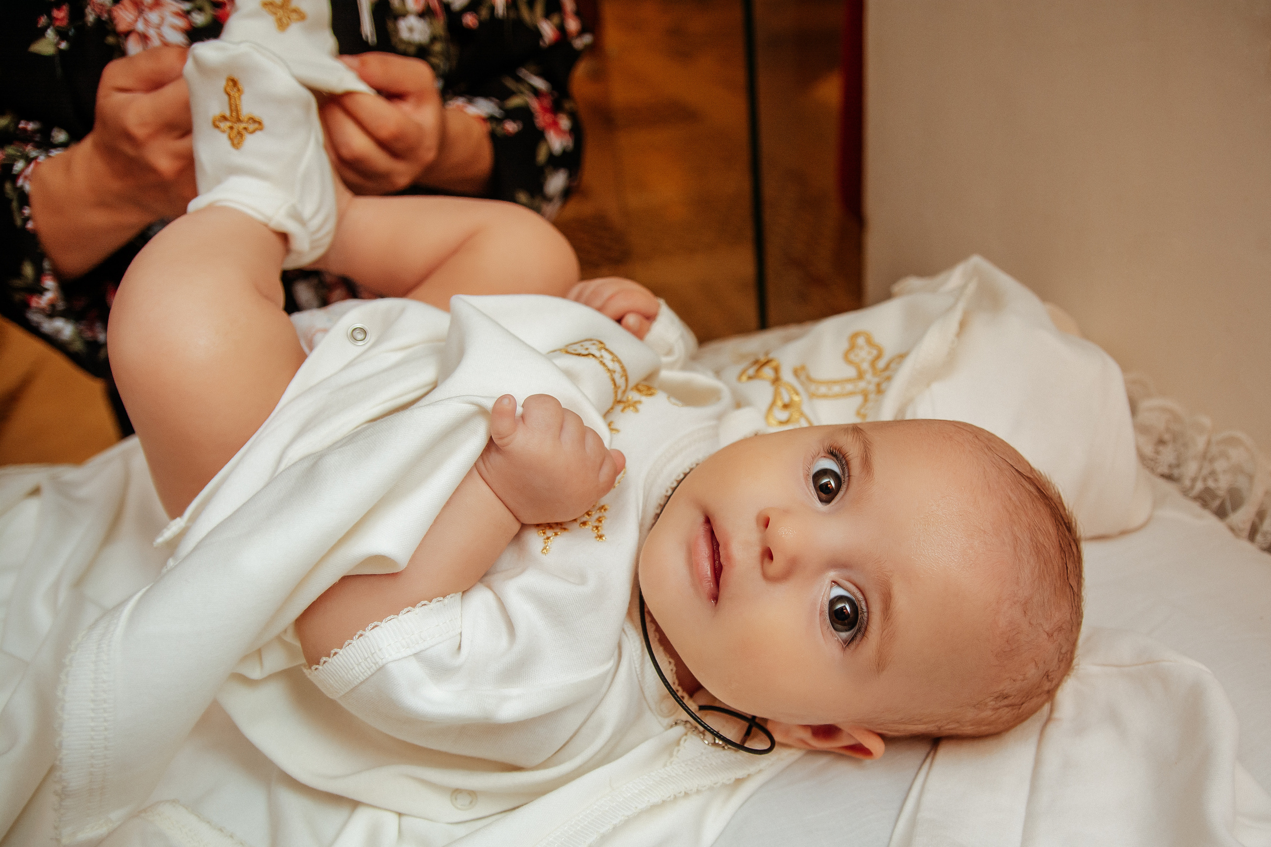 Съемка крещения Варвары. Семейный и детский фотограф Кущ Наташа