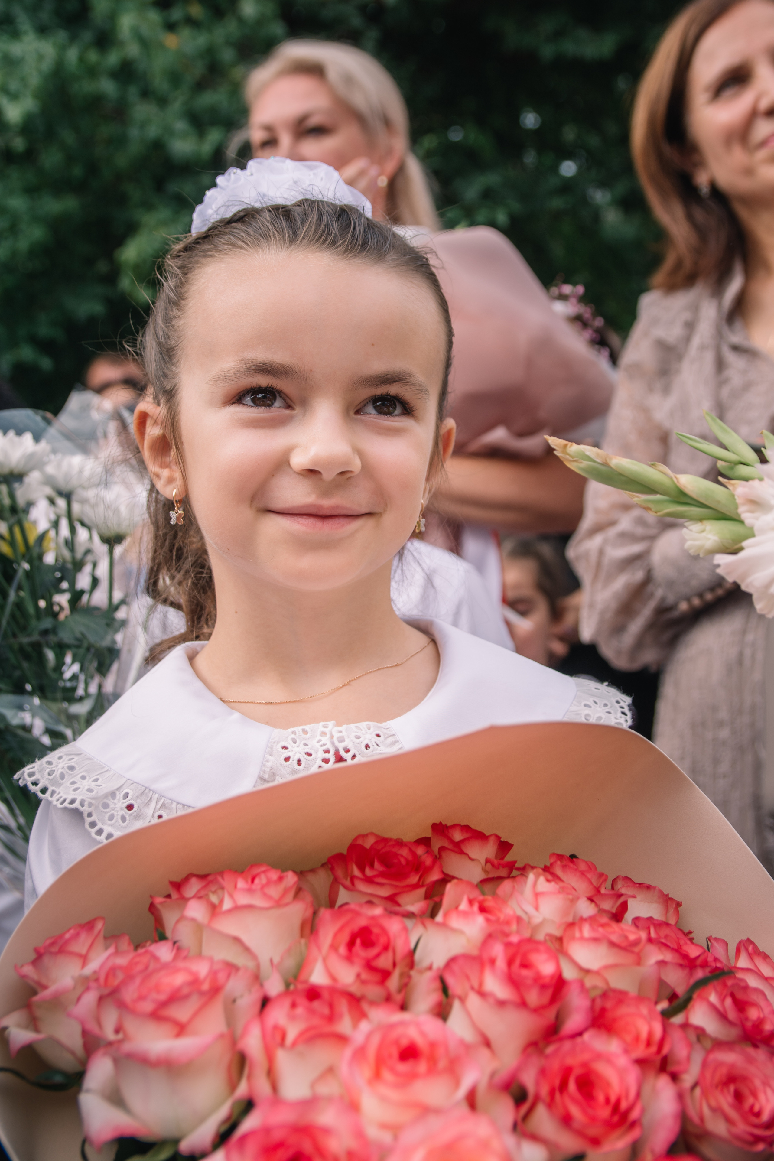 День знаний первоклашек, съемка на 1 сентября. Семейный и детский фотограф Кущ Наташа