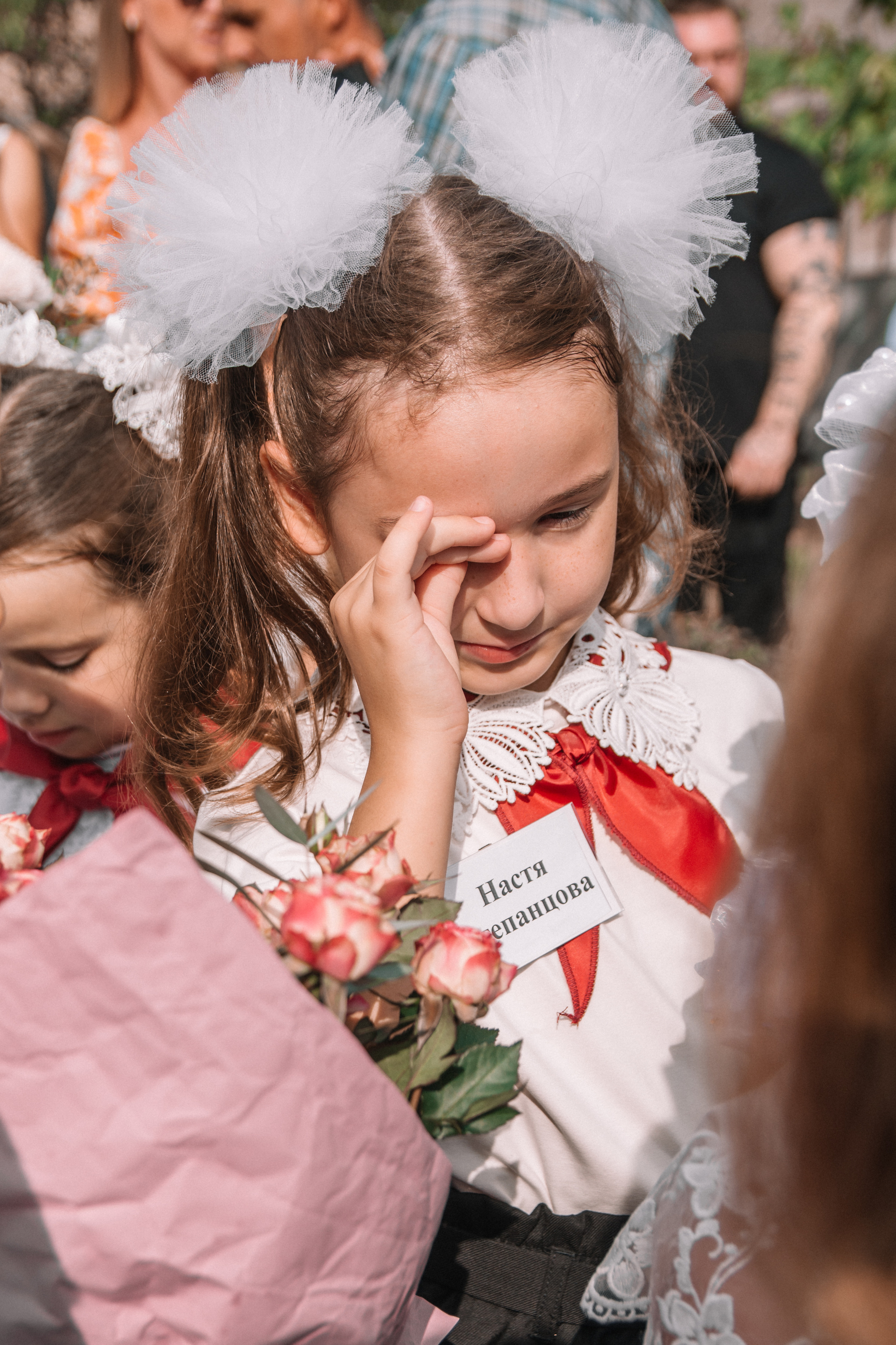 День знаний первоклашек, съемка на 1 сентября. Семейный и детский фотограф Кущ Наташа