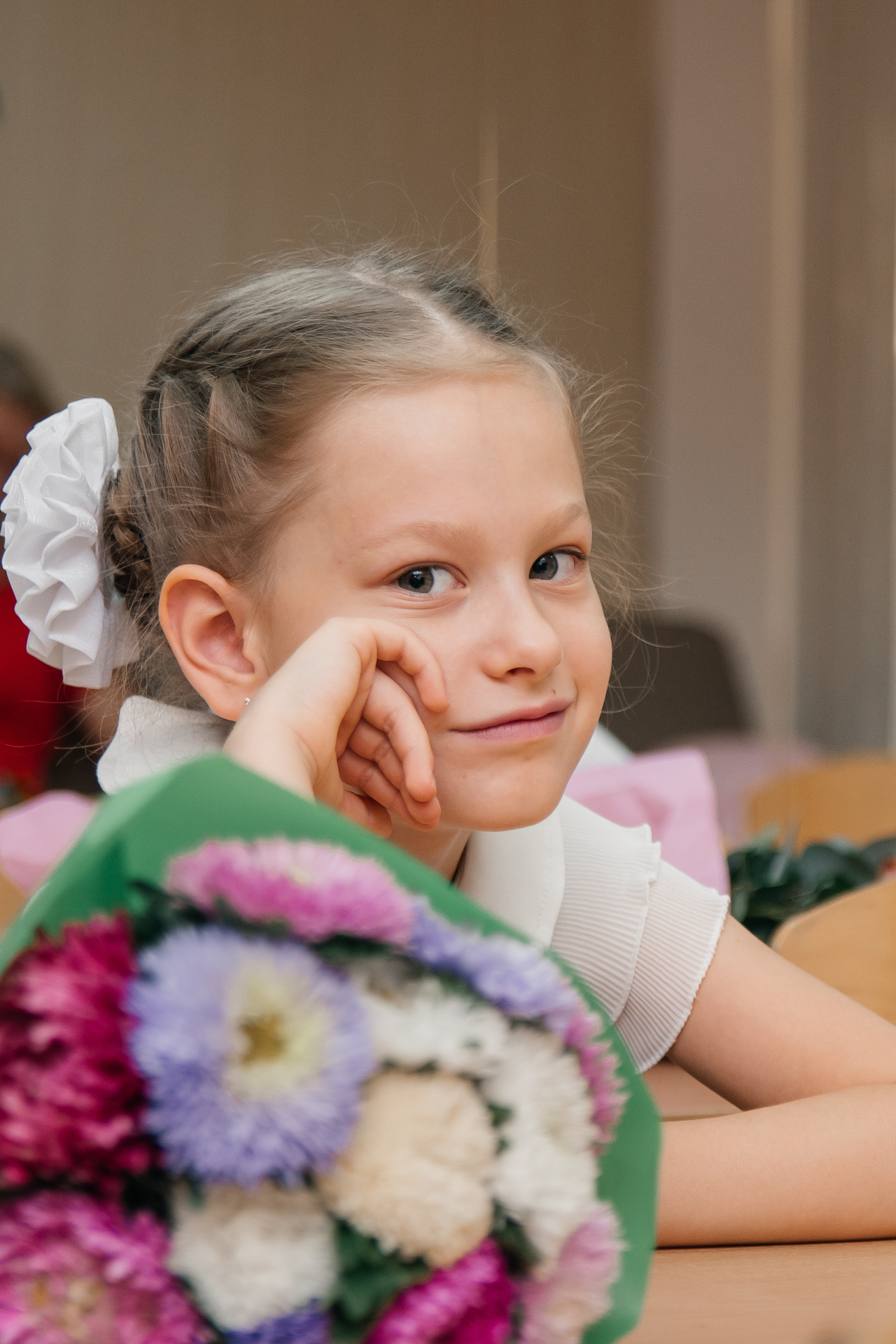 День знаний первоклашек, съемка на 1 сентября. Семейный и детский фотограф Кущ Наташа