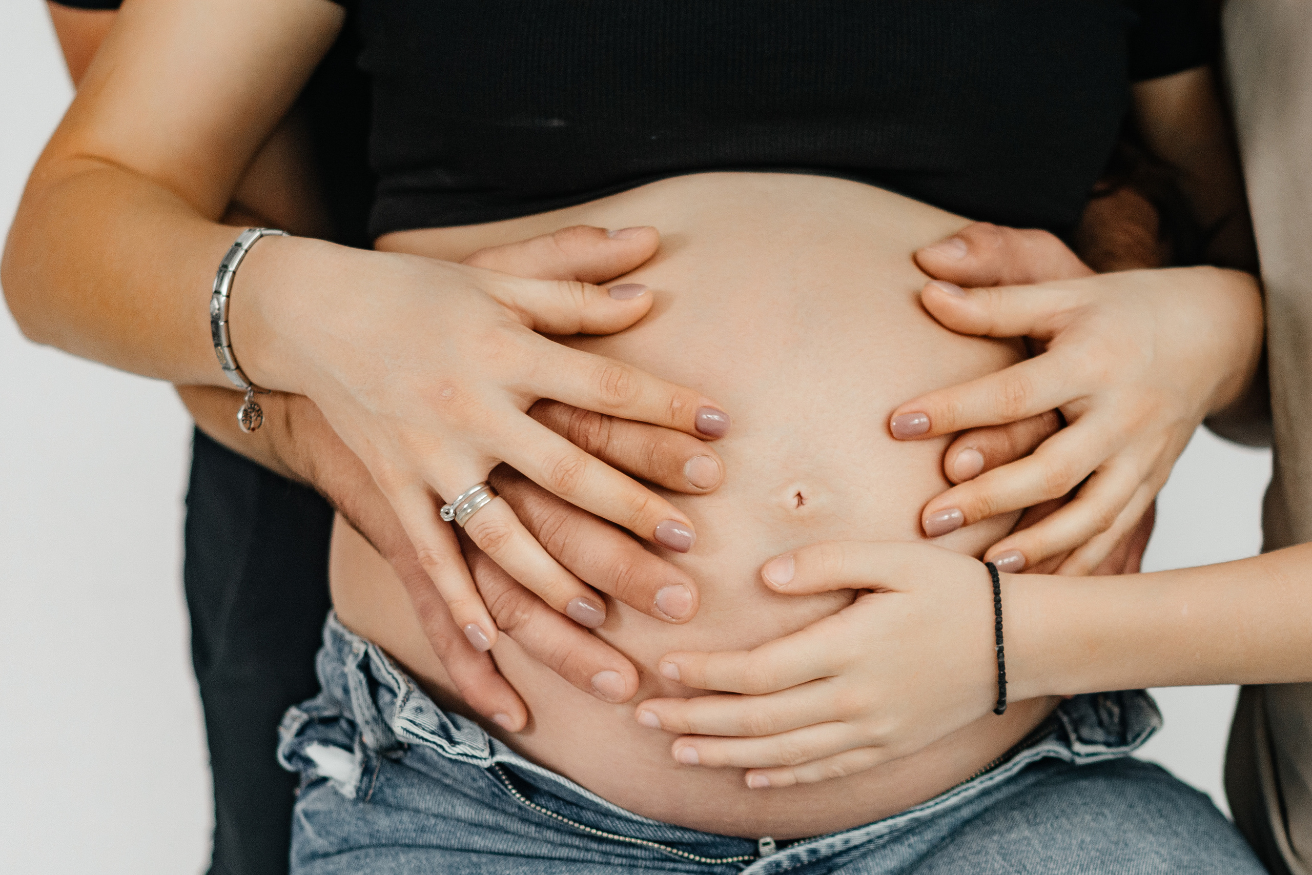 Беременность Катя с семьей. Семейный и детский фотограф Кущ Наташа