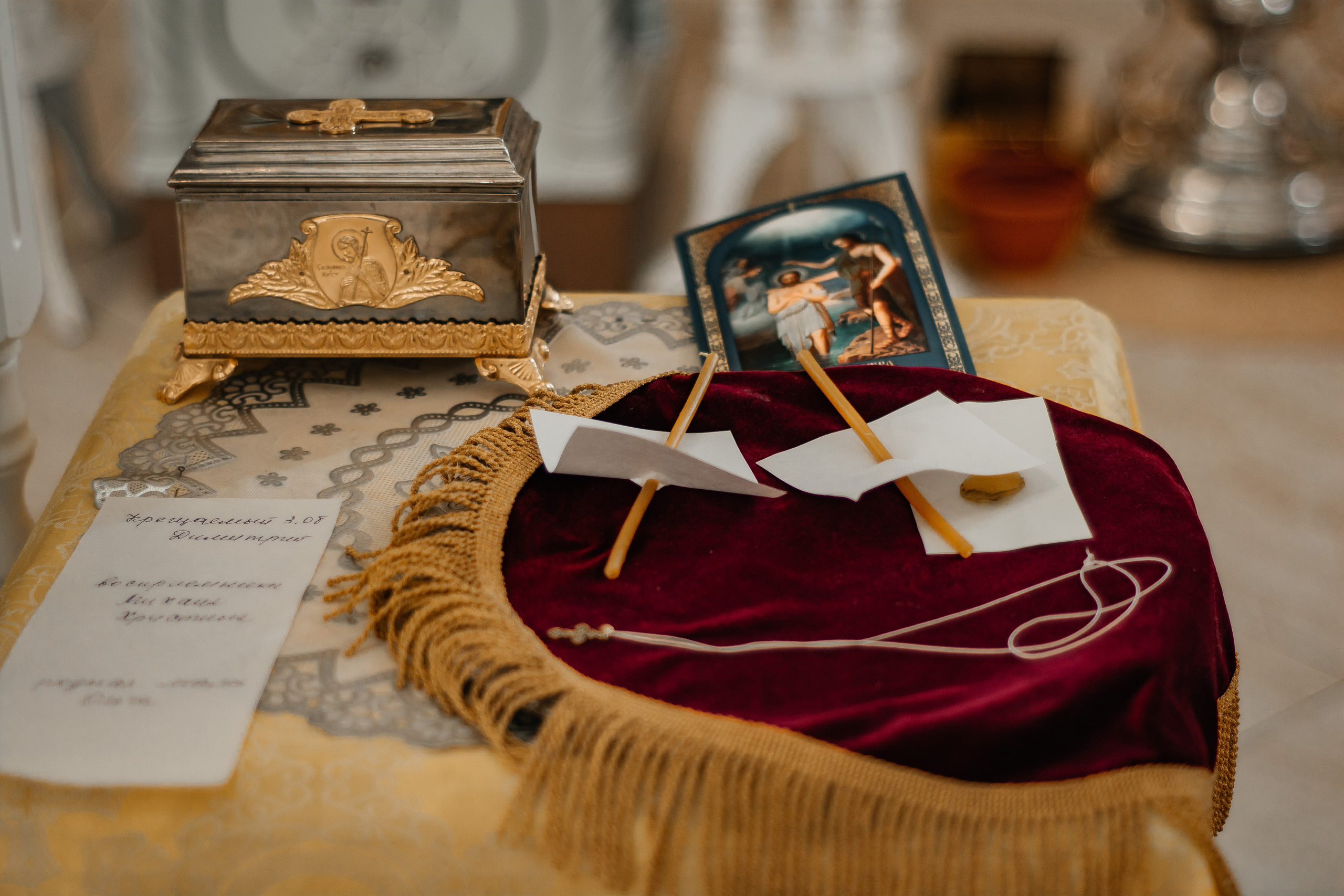 Крещение Дмитрия. Семейный и детский фотограф Кущ Наташа