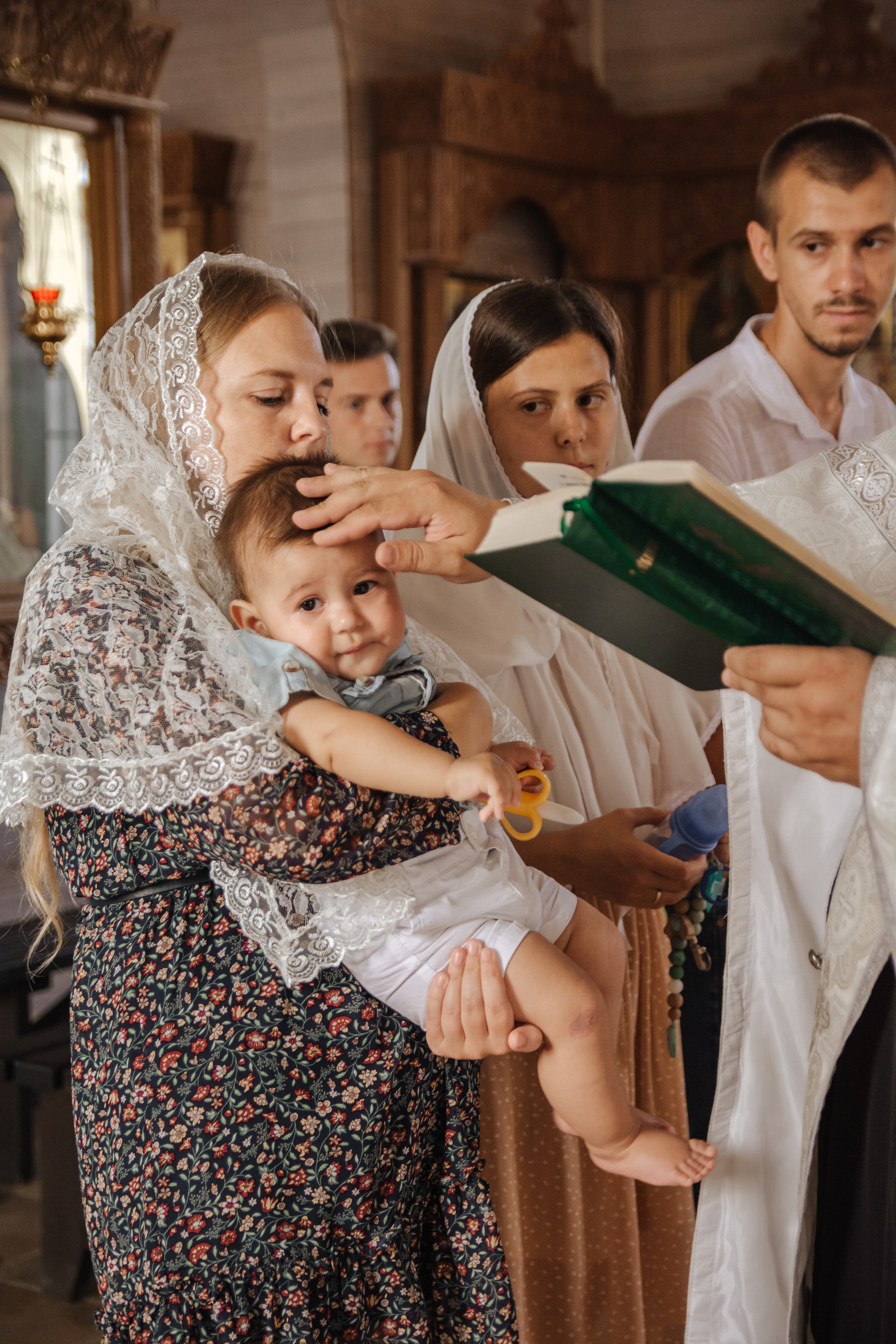 Крещение Ратмира. Семейный и детский фотограф Кущ Наташа