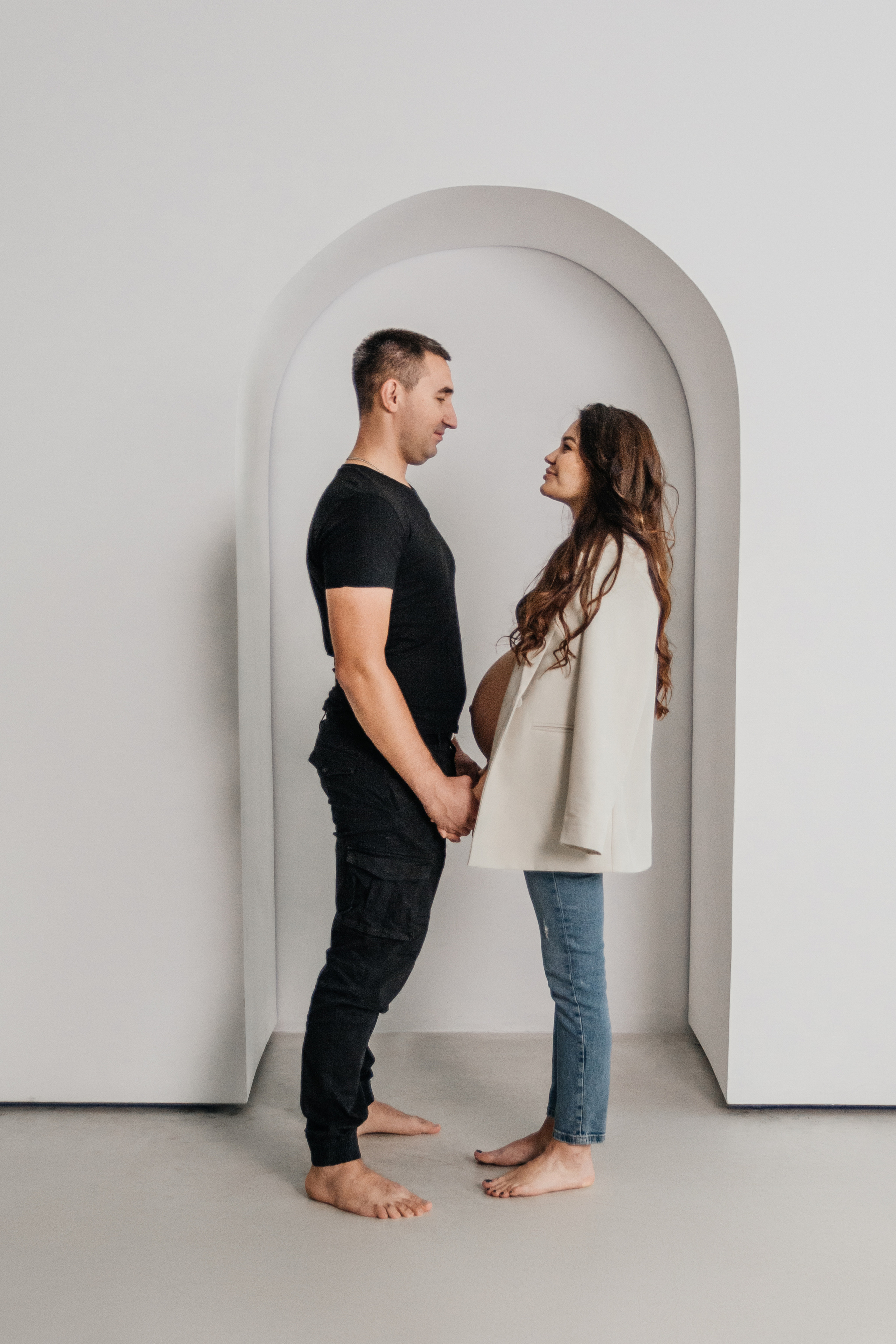 Беременность Катя с семьей. Семейный и детский фотограф Кущ Наташа