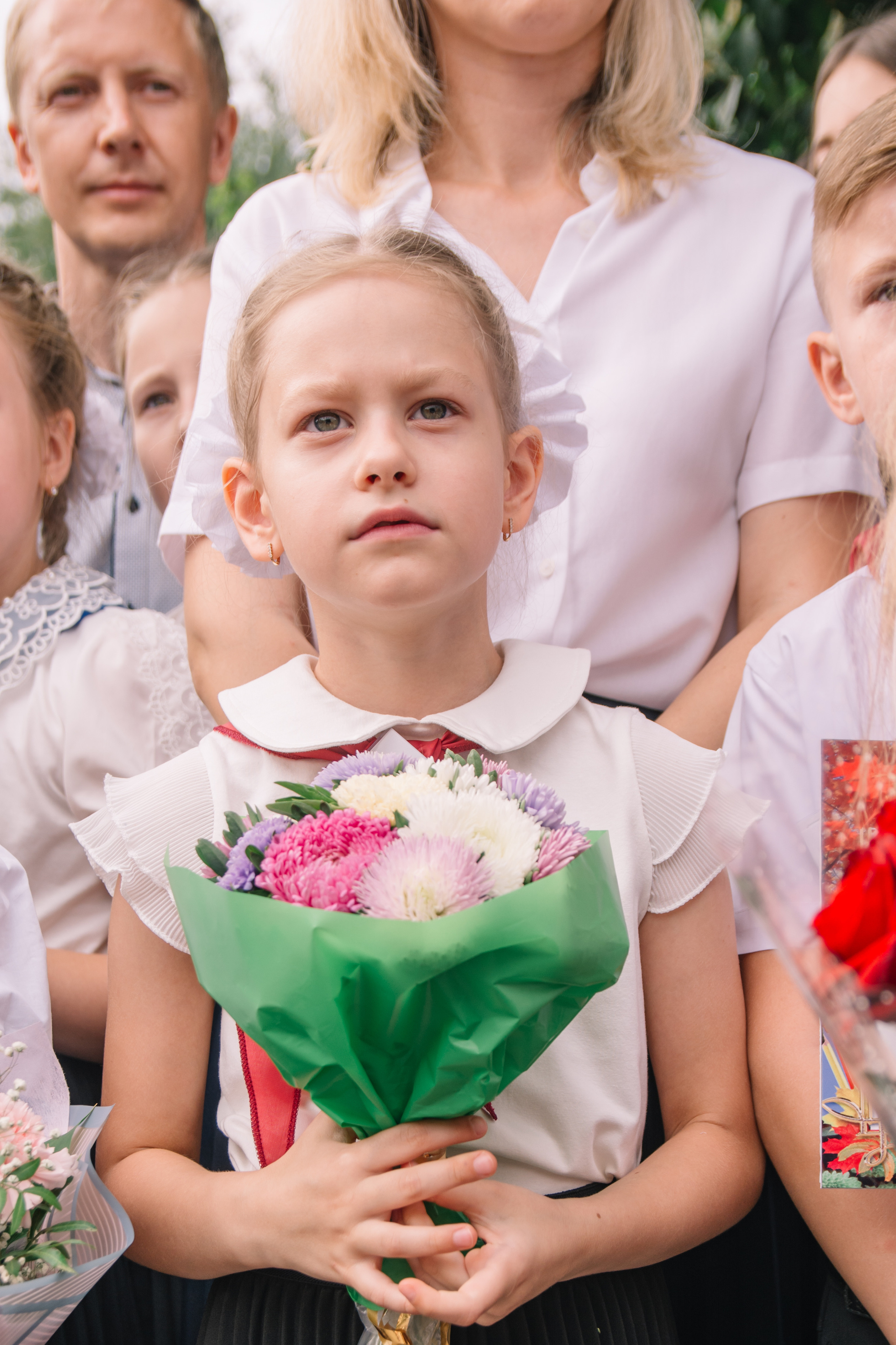 День знаний первоклашек, съемка на 1 сентября. Семейный и детский фотограф Кущ Наташа