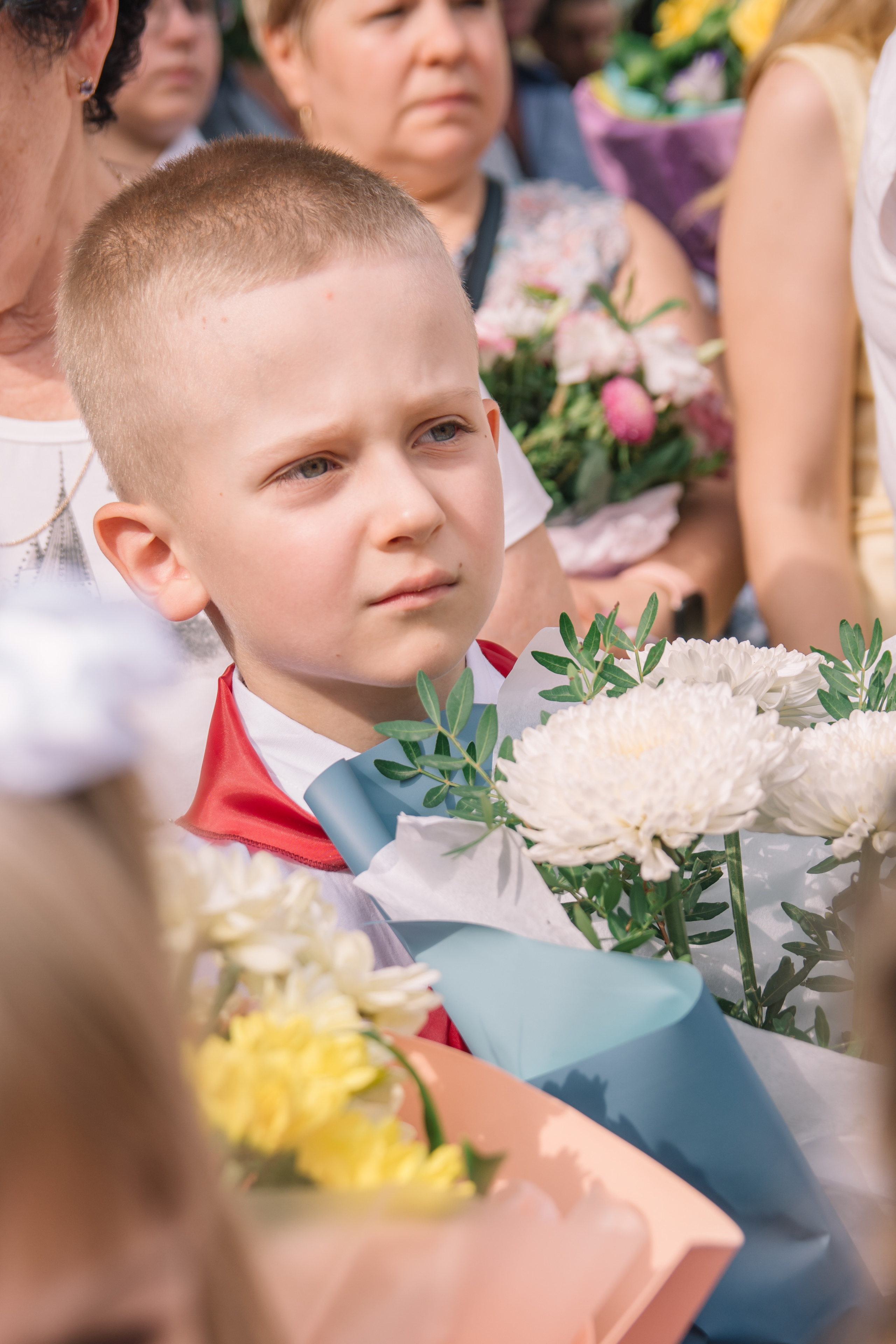 День знаний первоклашек, съемка на 1 сентября. Семейный и детский фотограф Кущ Наташа
