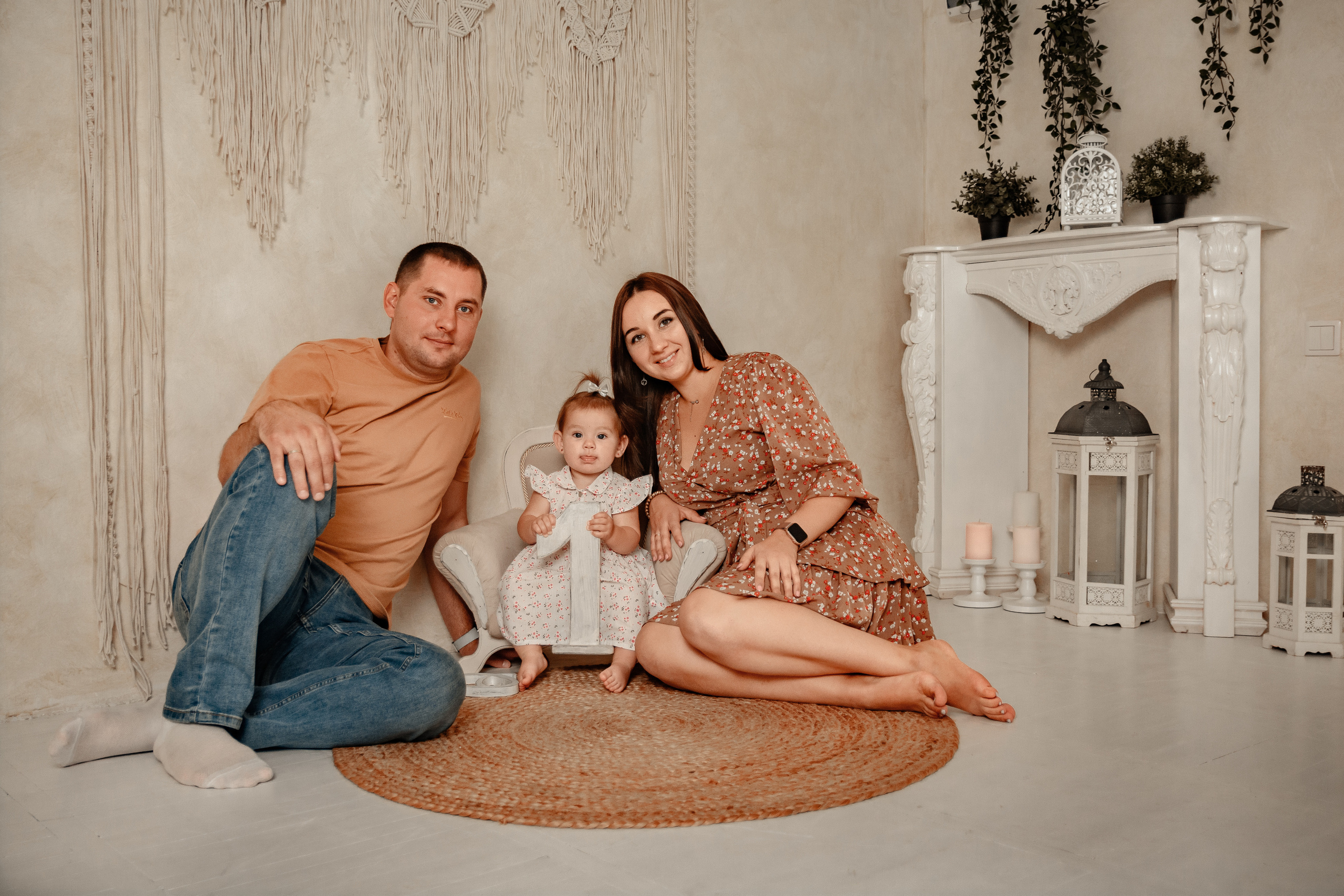 Фотосессия на годик Арише. Семейный и детский фотограф Кущ Наташа