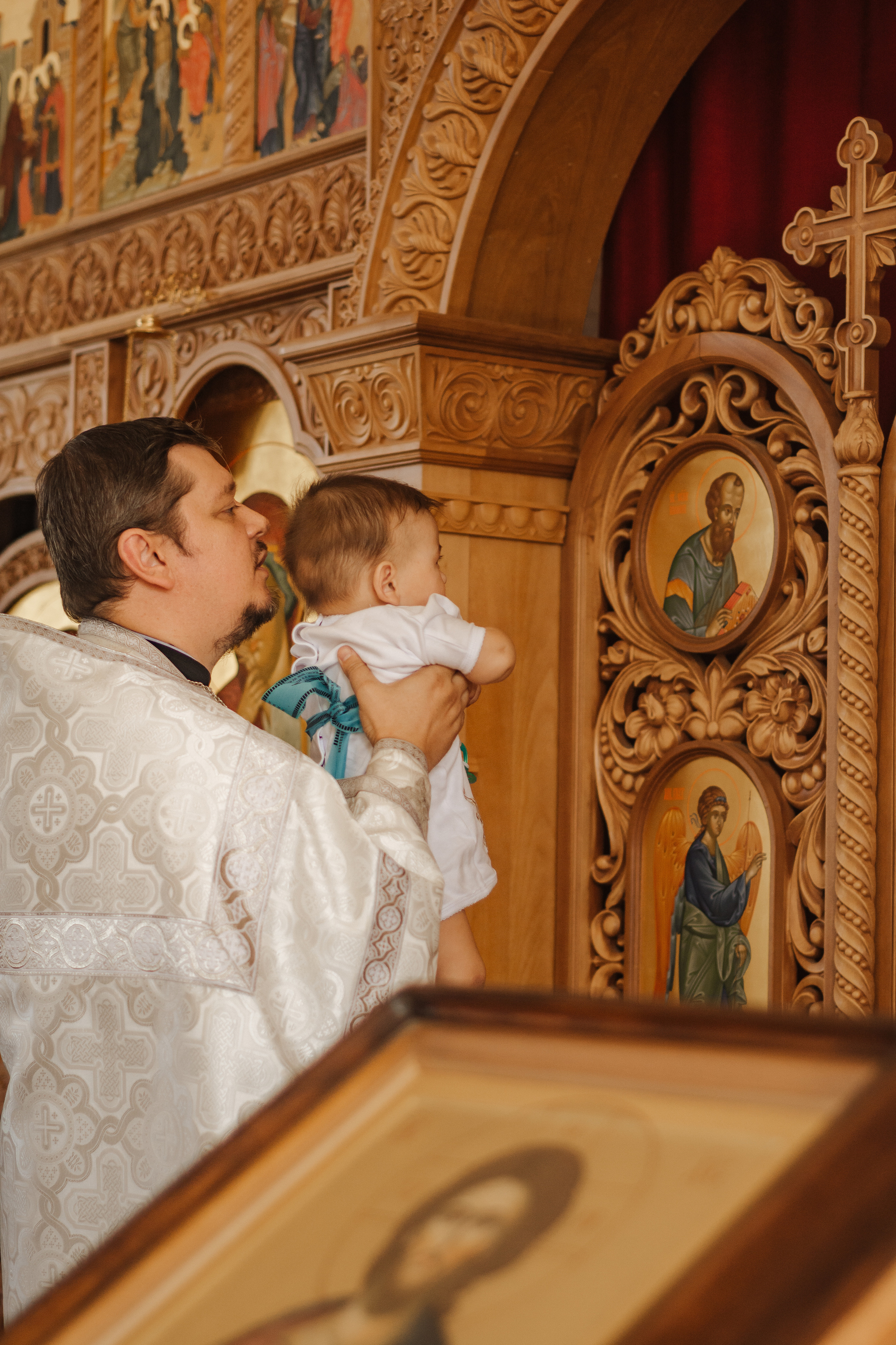 Крещение Ратмира. Семейный и детский фотограф Кущ Наташа