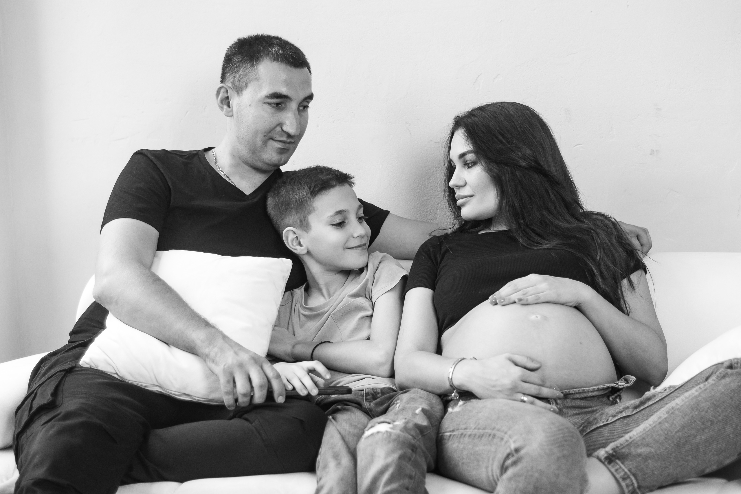 Беременность Катя с семьей. Семейный и детский фотограф Кущ Наташа