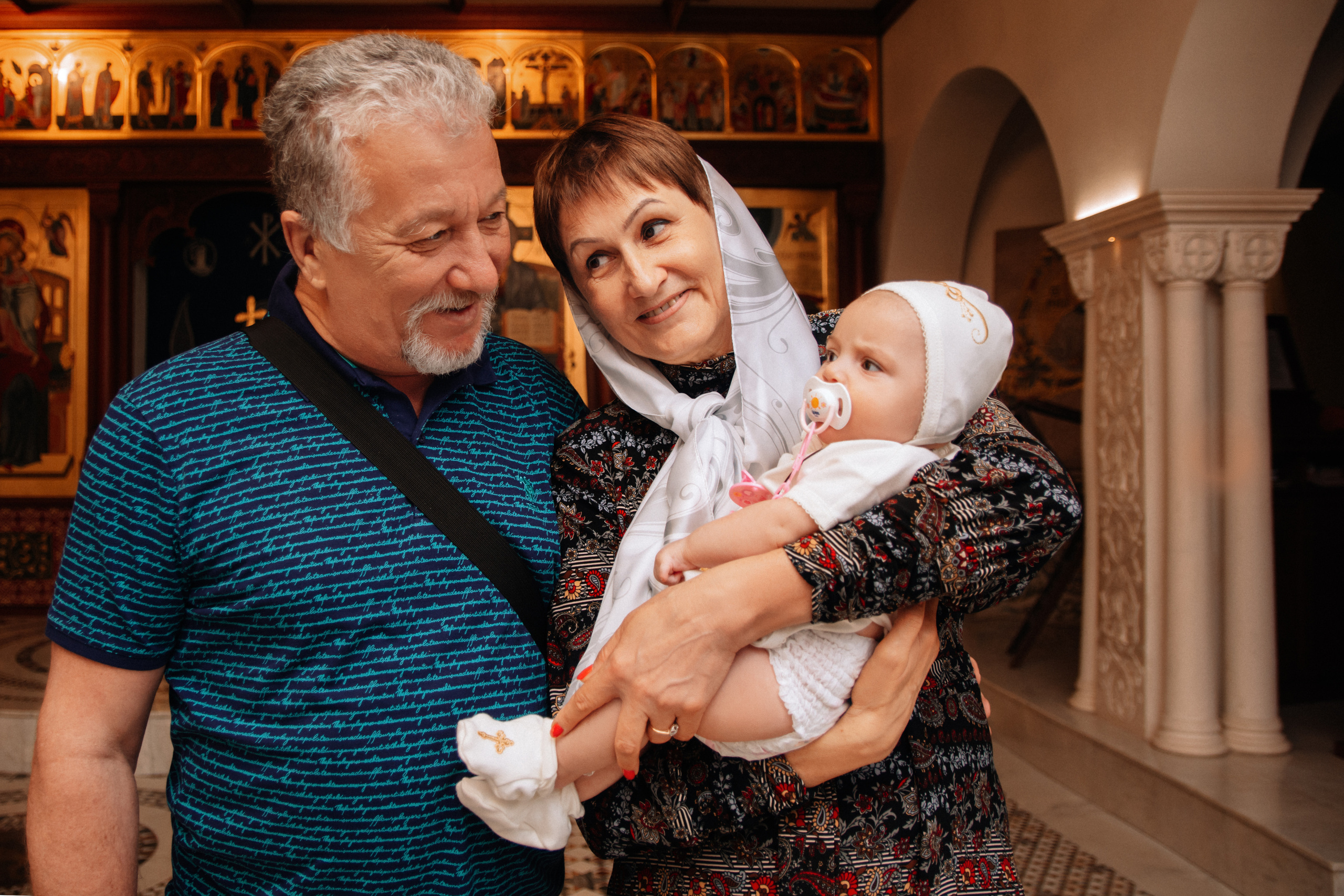 Съемка крещения Варвары. Семейный и детский фотограф Кущ Наташа
