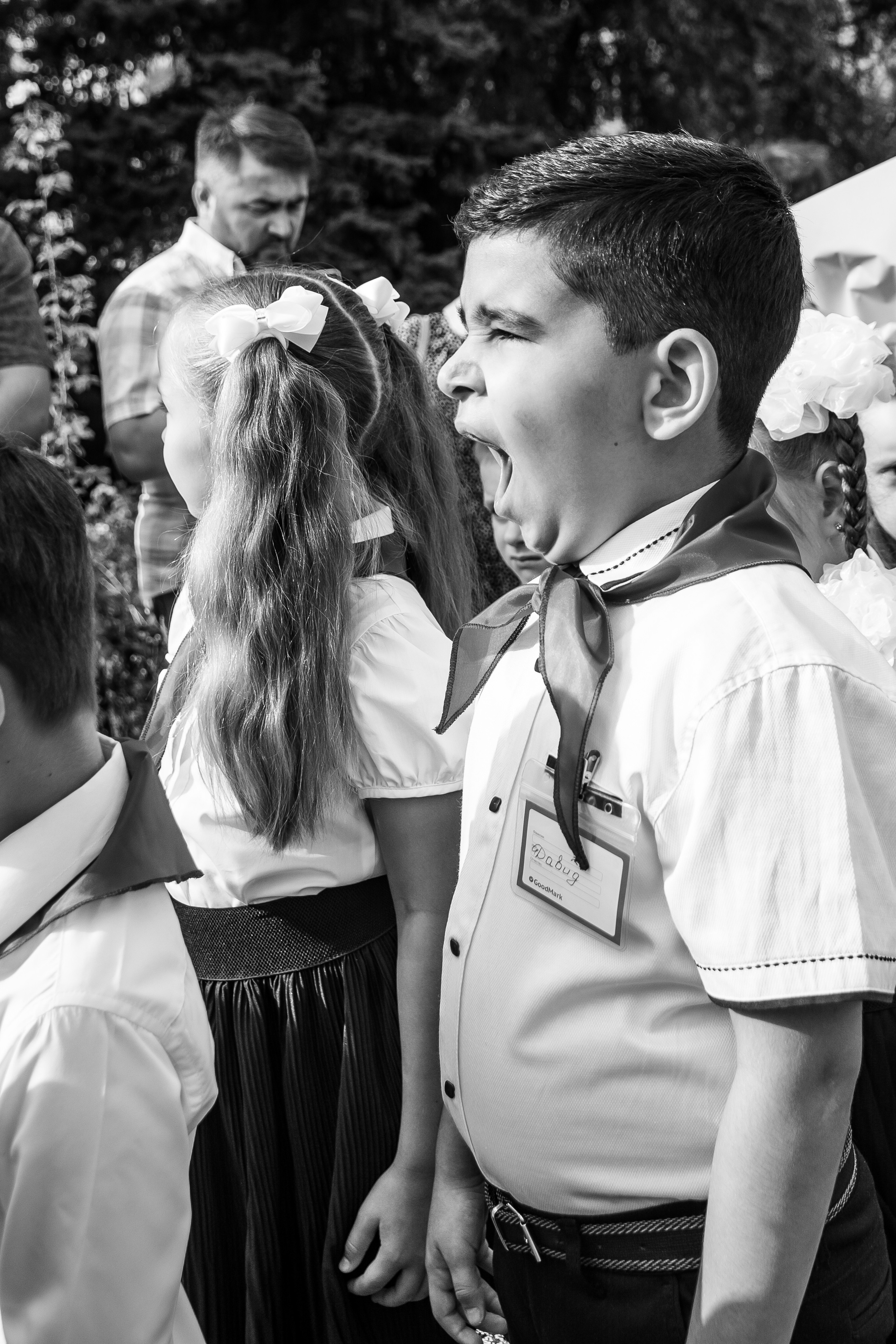 День знаний первоклашек, съемка на 1 сентября. Семейный и детский фотограф Кущ Наташа