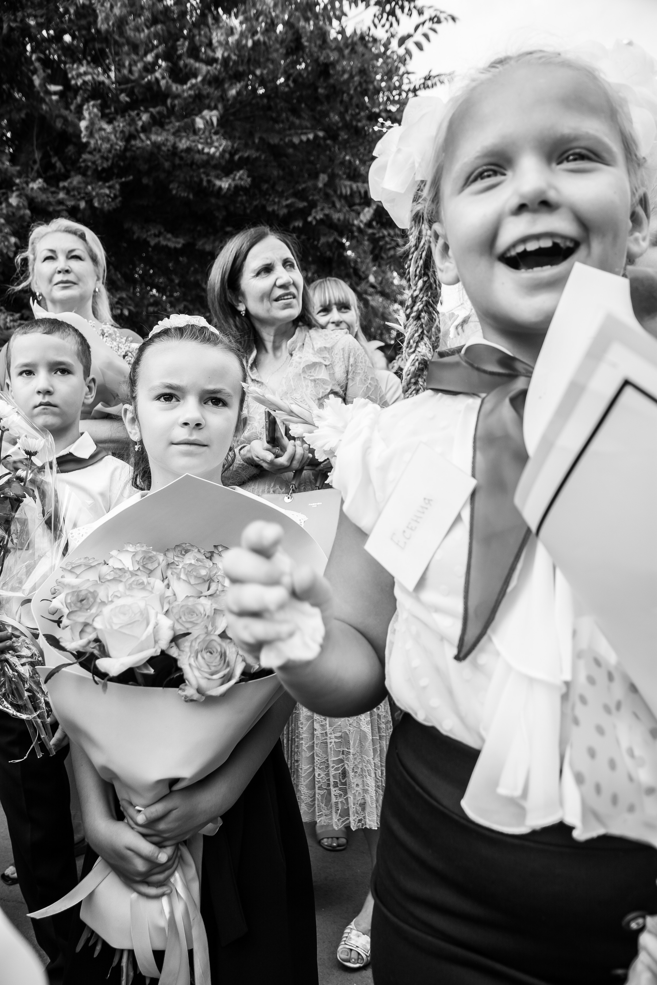 День знаний первоклашек, съемка на 1 сентября. Семейный и детский фотограф Кущ Наташа