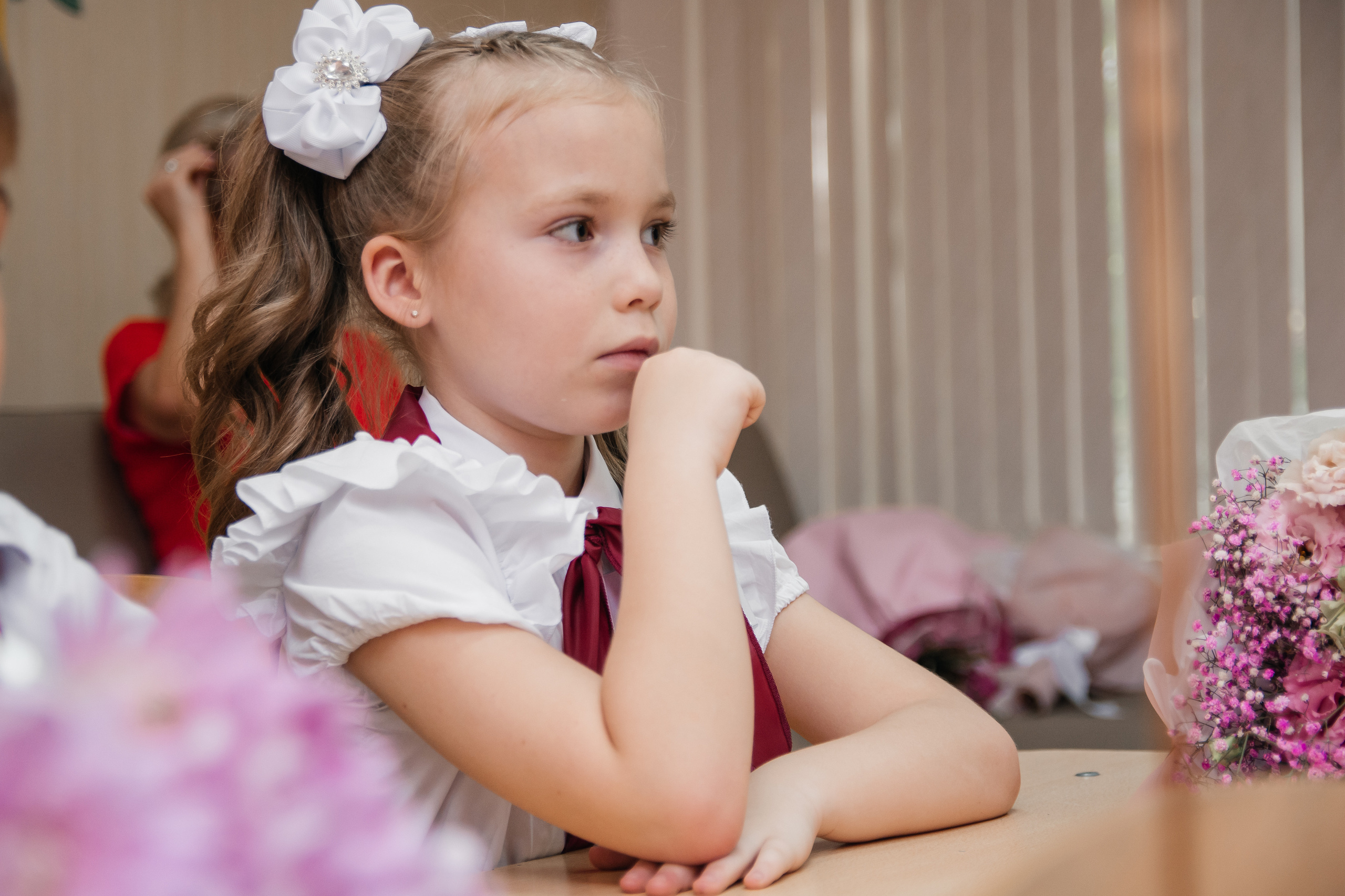 День знаний первоклашек, съемка на 1 сентября. Семейный и детский фотограф Кущ Наташа