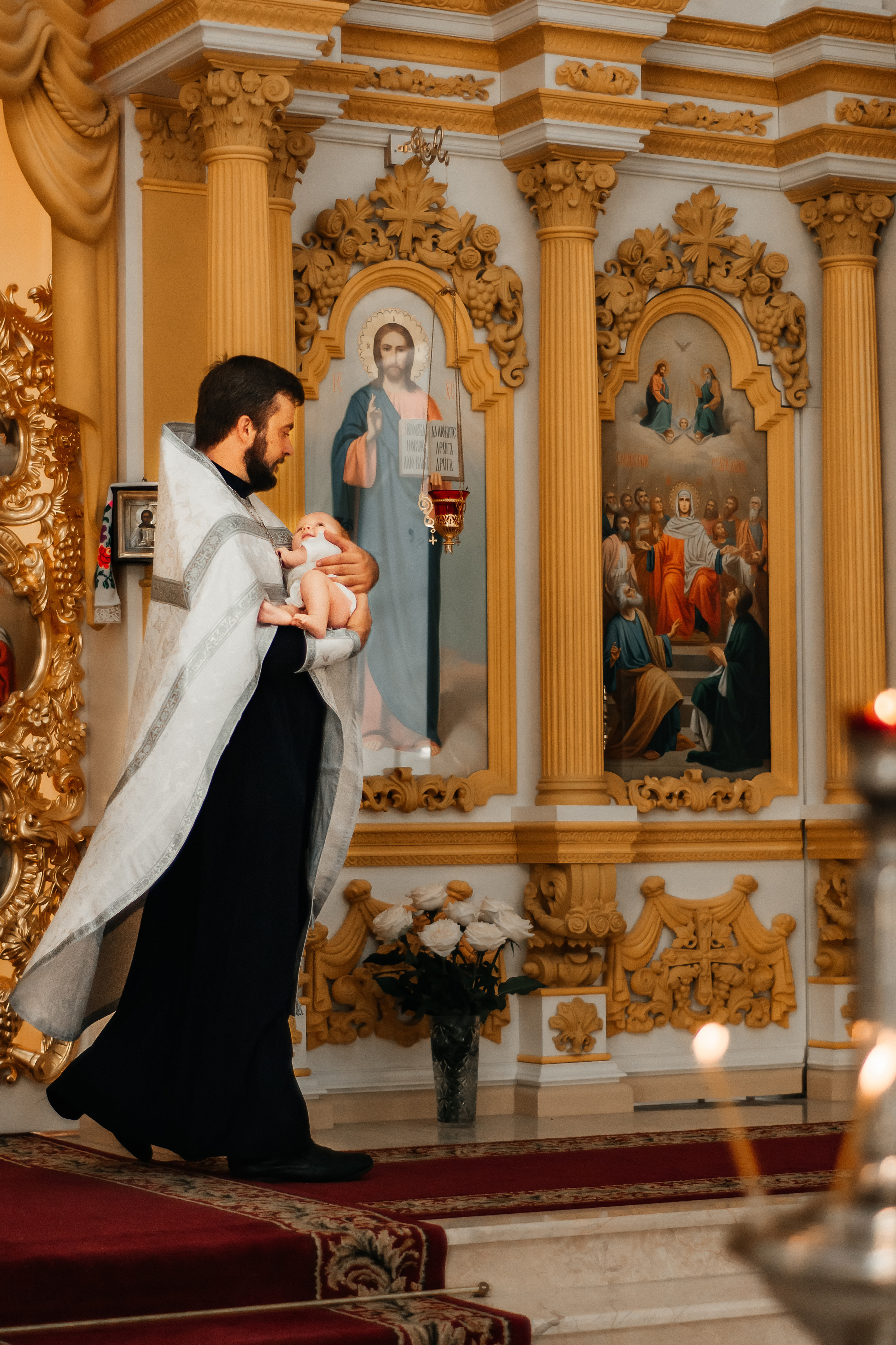 Крещение Дмитрия. Семейный и детский фотограф Кущ Наташа