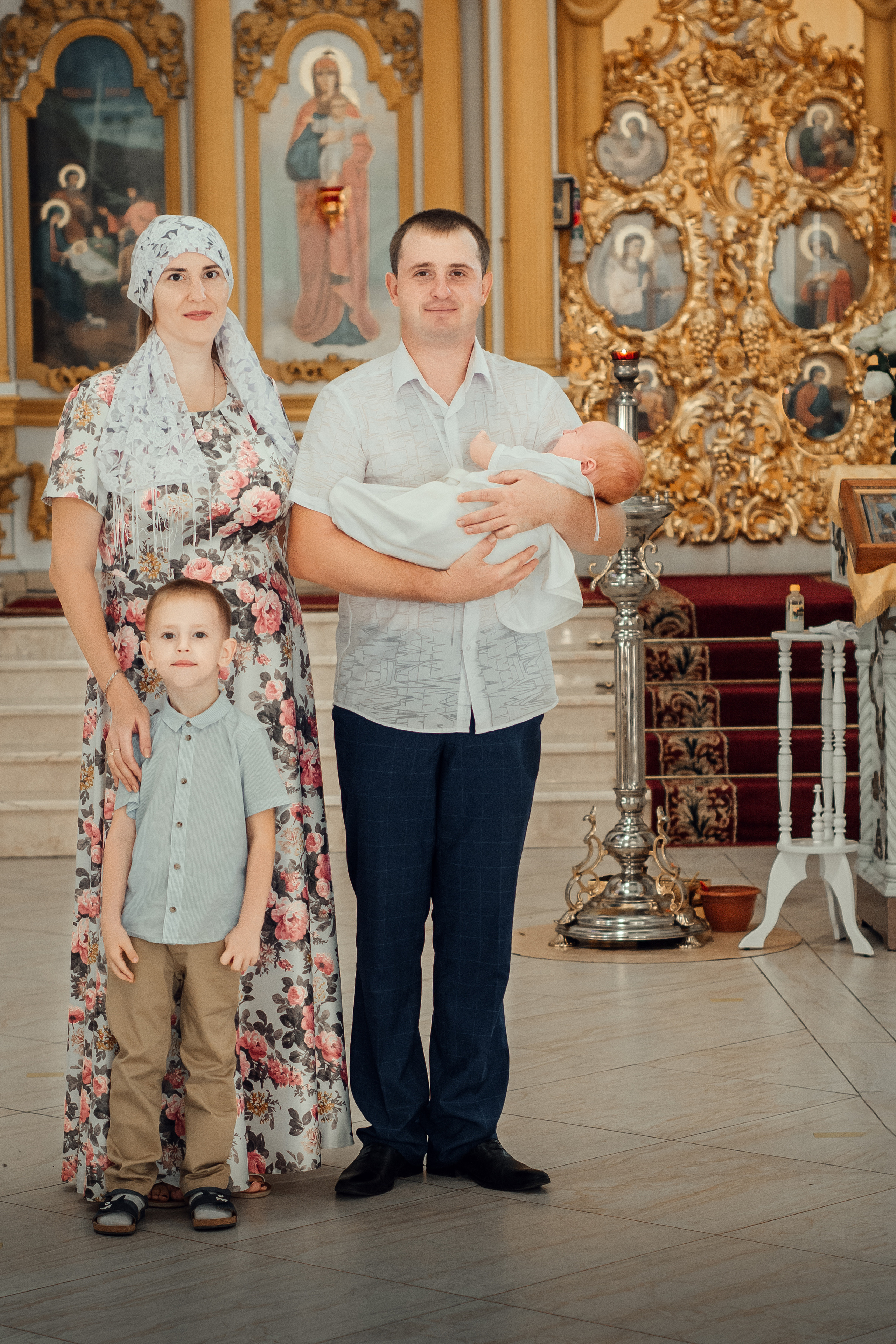 Крещение Дмитрия. Семейный и детский фотограф Кущ Наташа