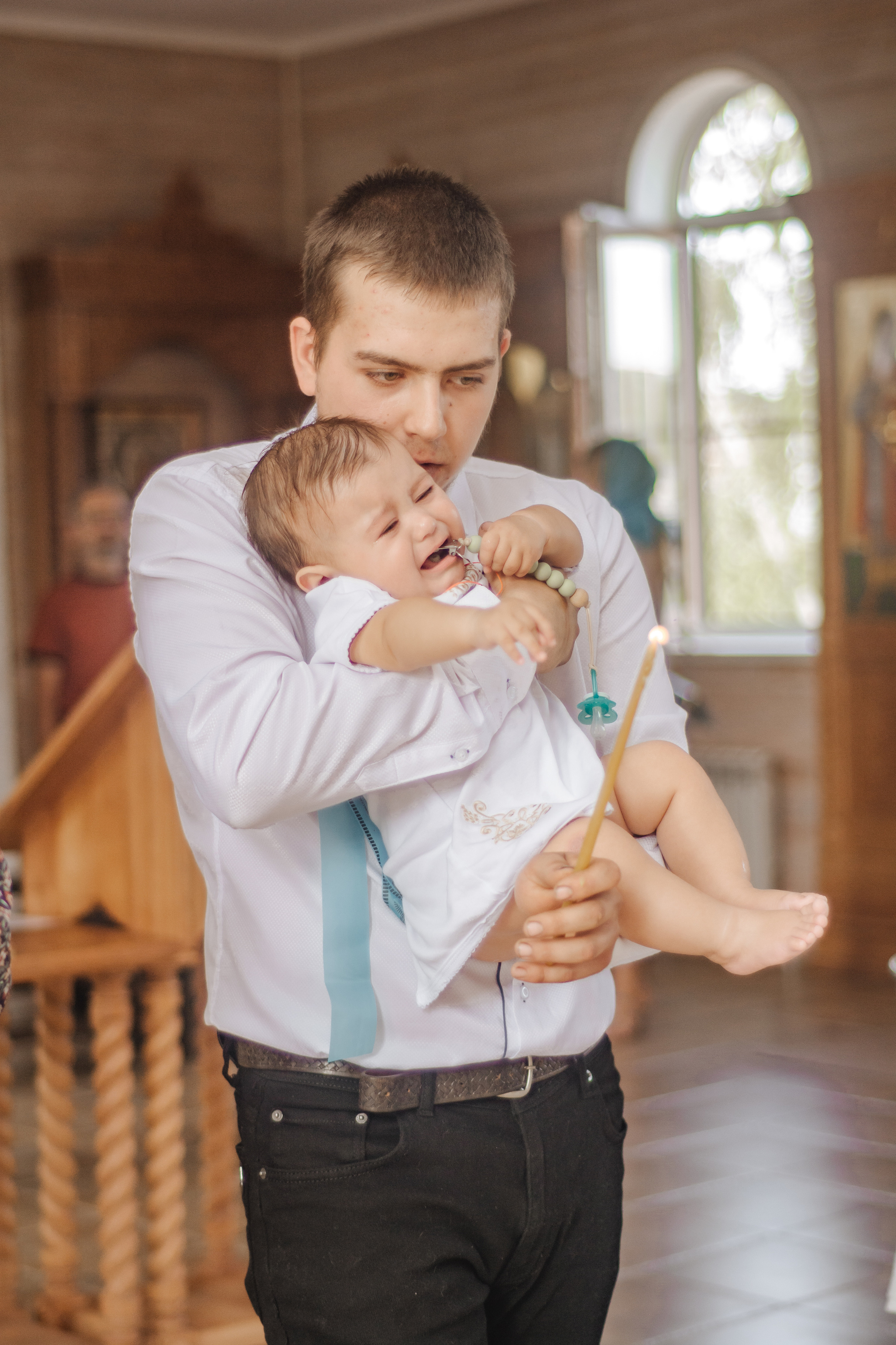 Крещение Ратмира. Семейный и детский фотограф Кущ Наташа