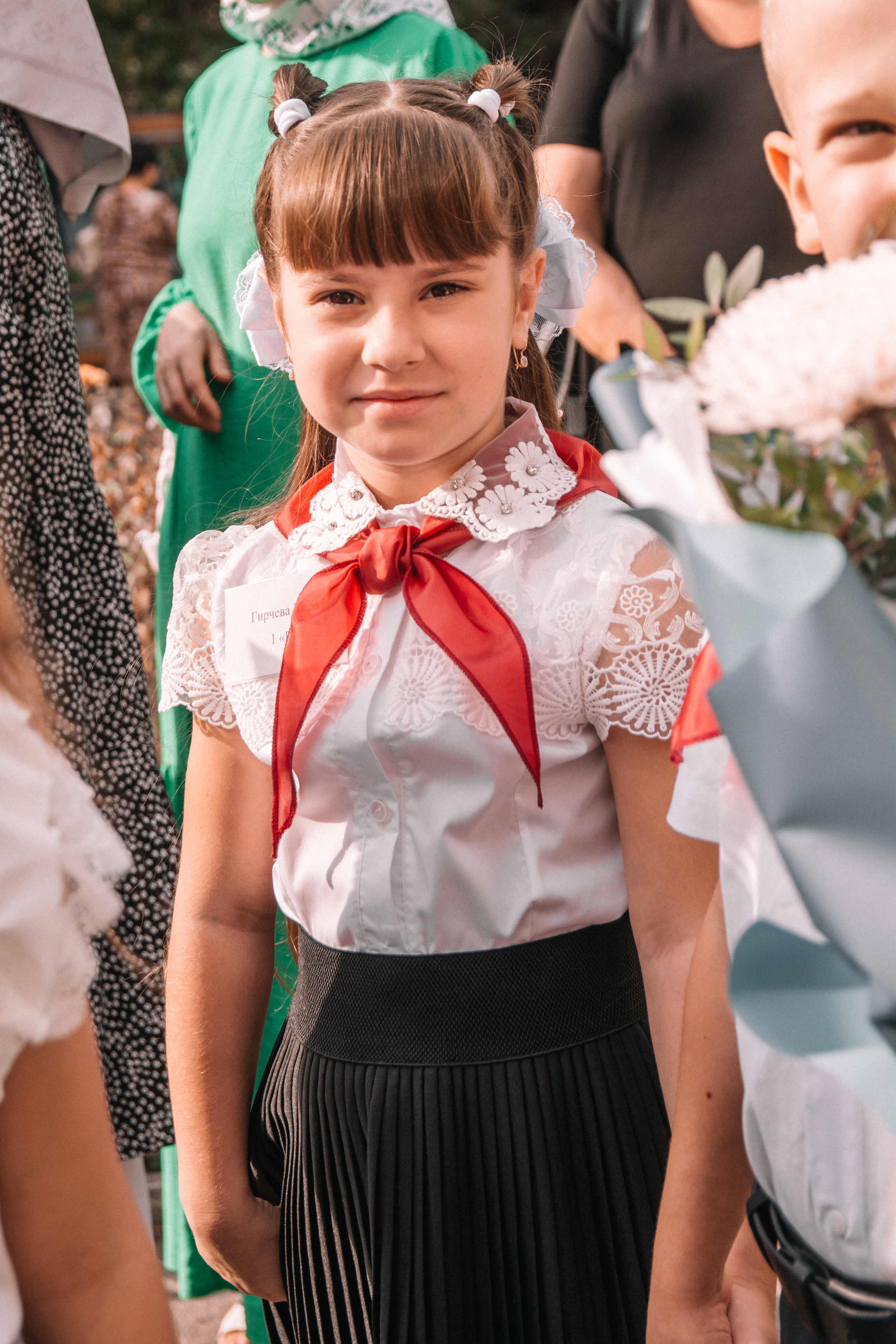 День знаний первоклашек, съемка на 1 сентября. Семейный и детский фотограф Кущ Наташа