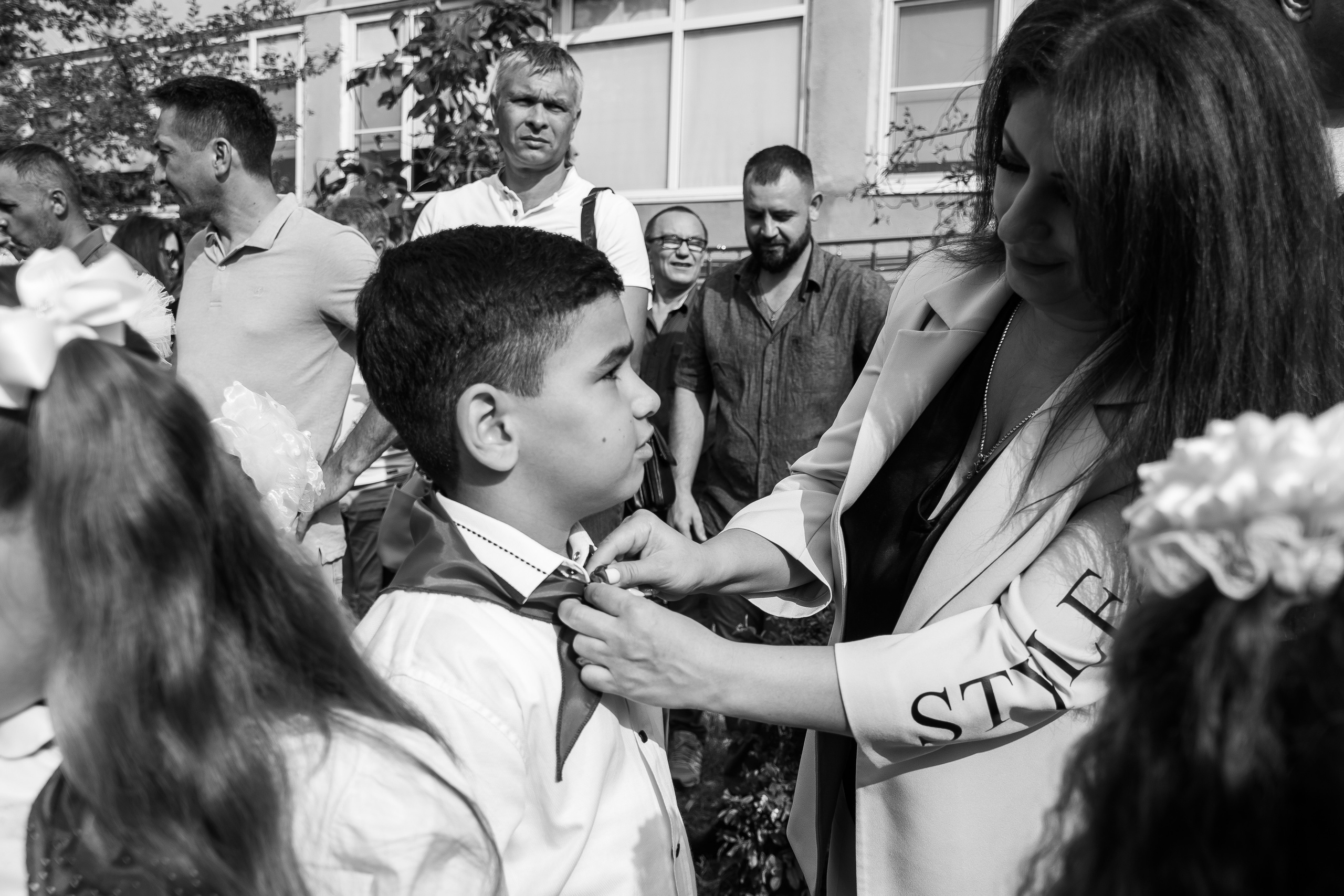 День знаний первоклашек, съемка на 1 сентября. Семейный и детский фотограф Кущ Наташа