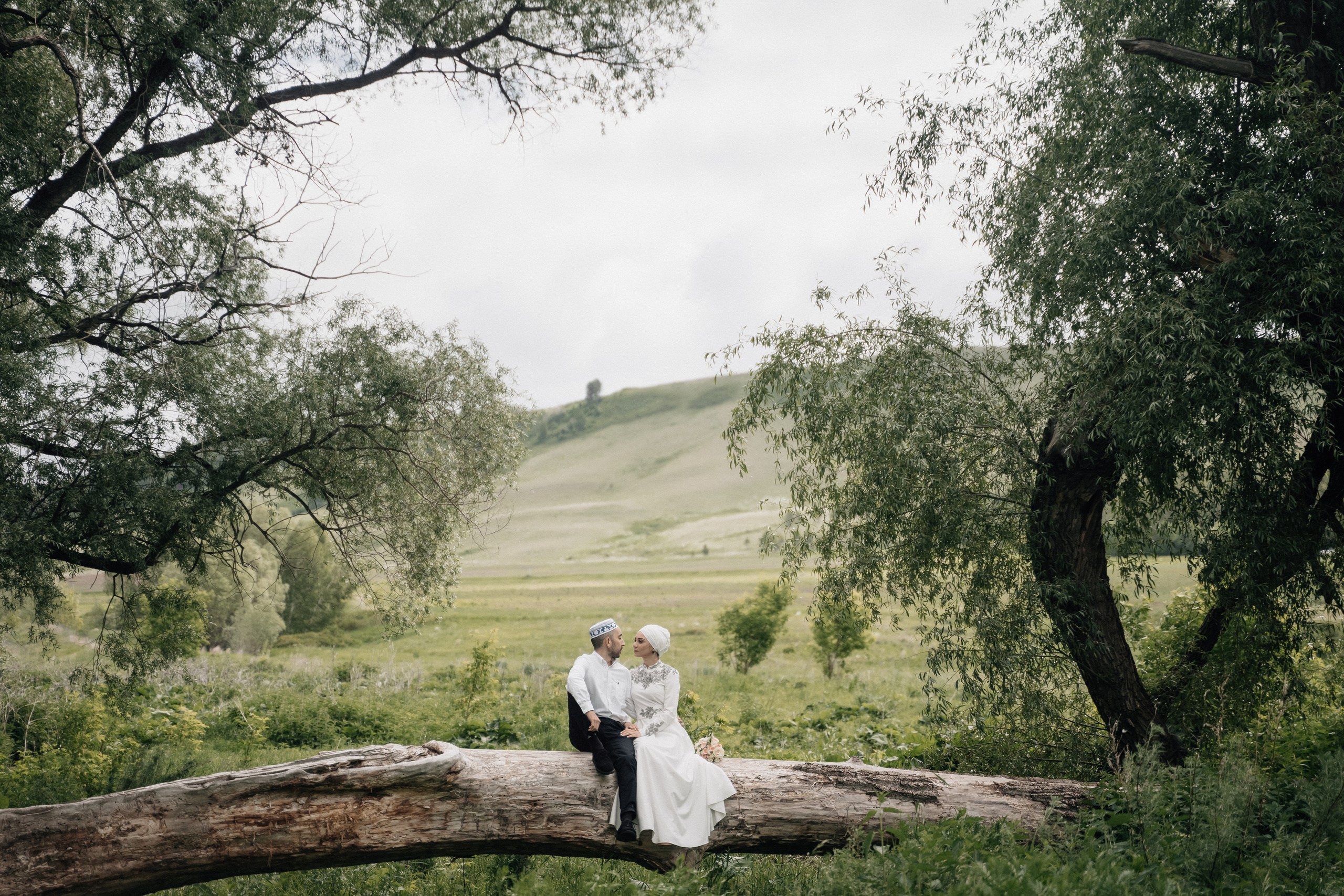 Азат и Юлия. Свадебный семейный фотограф Ксения Божко Уфа Раевка никах в Нарыстау