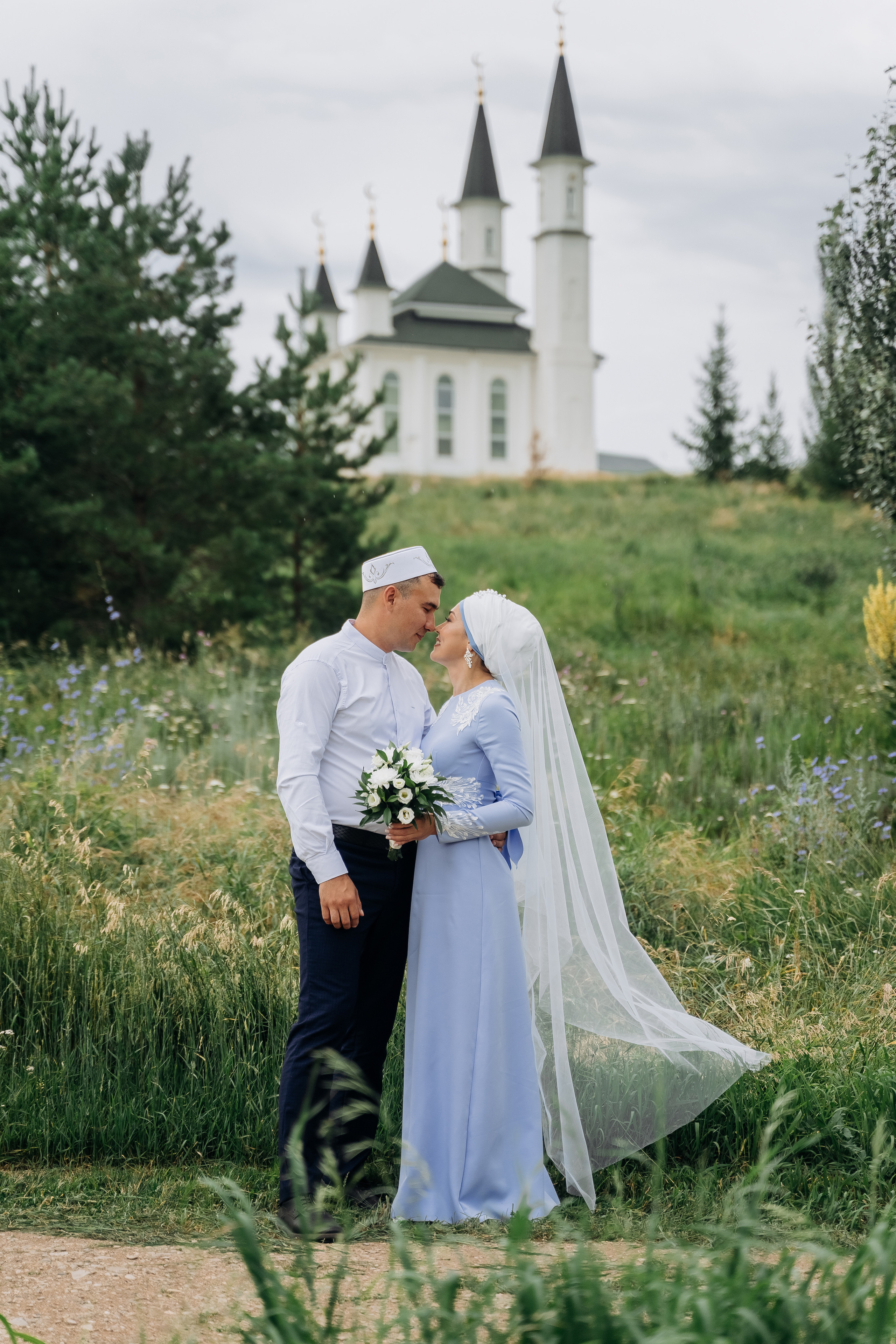 Алия и Ринат. Свадебный семейный фотограф Ксения Божко Уфа Раевка никах в Нарыстау